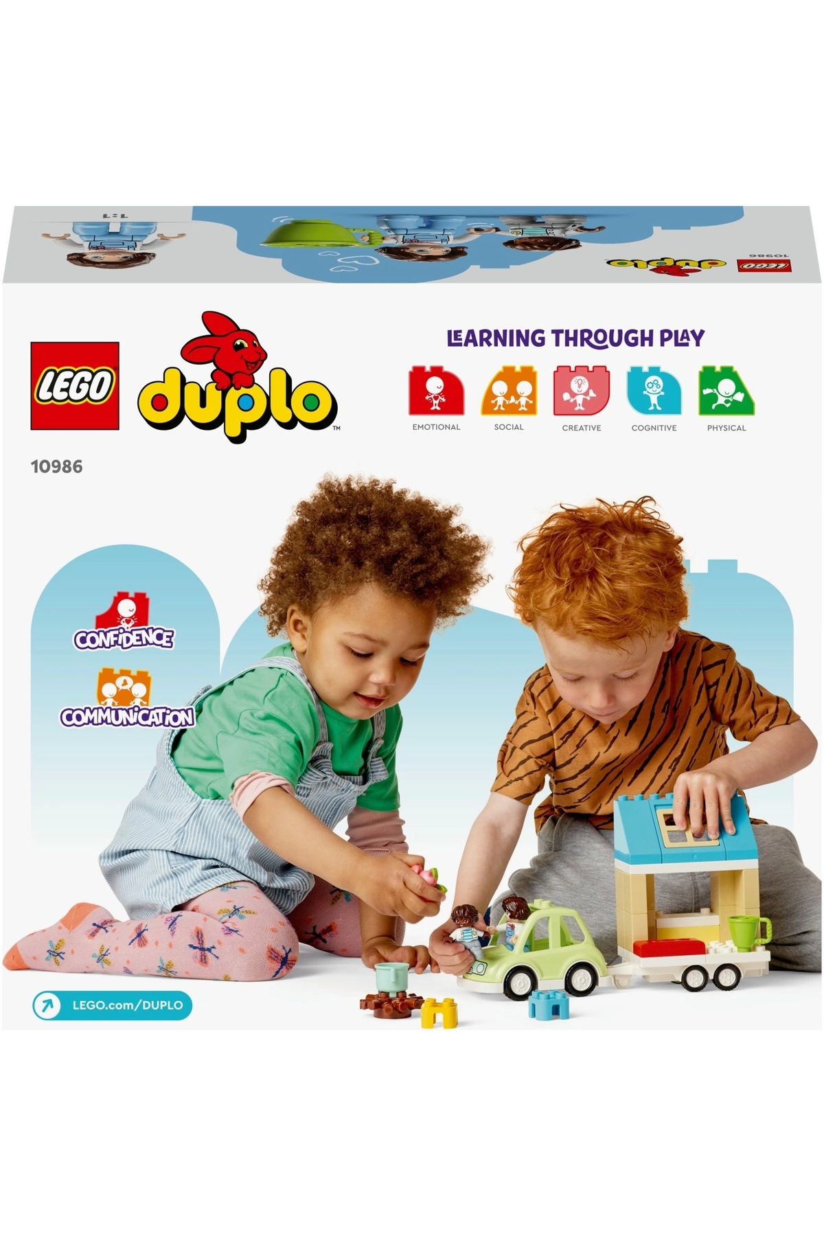 LEGO ® Duplo Kasabası Tekerlekli Aile Evi 10986 fotoğrafı 4 (önizleme)