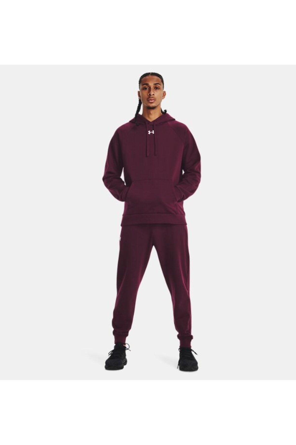 سویشرت ورزشی قرمز مردانه رقیب UA آقا اورجینال Under Armour