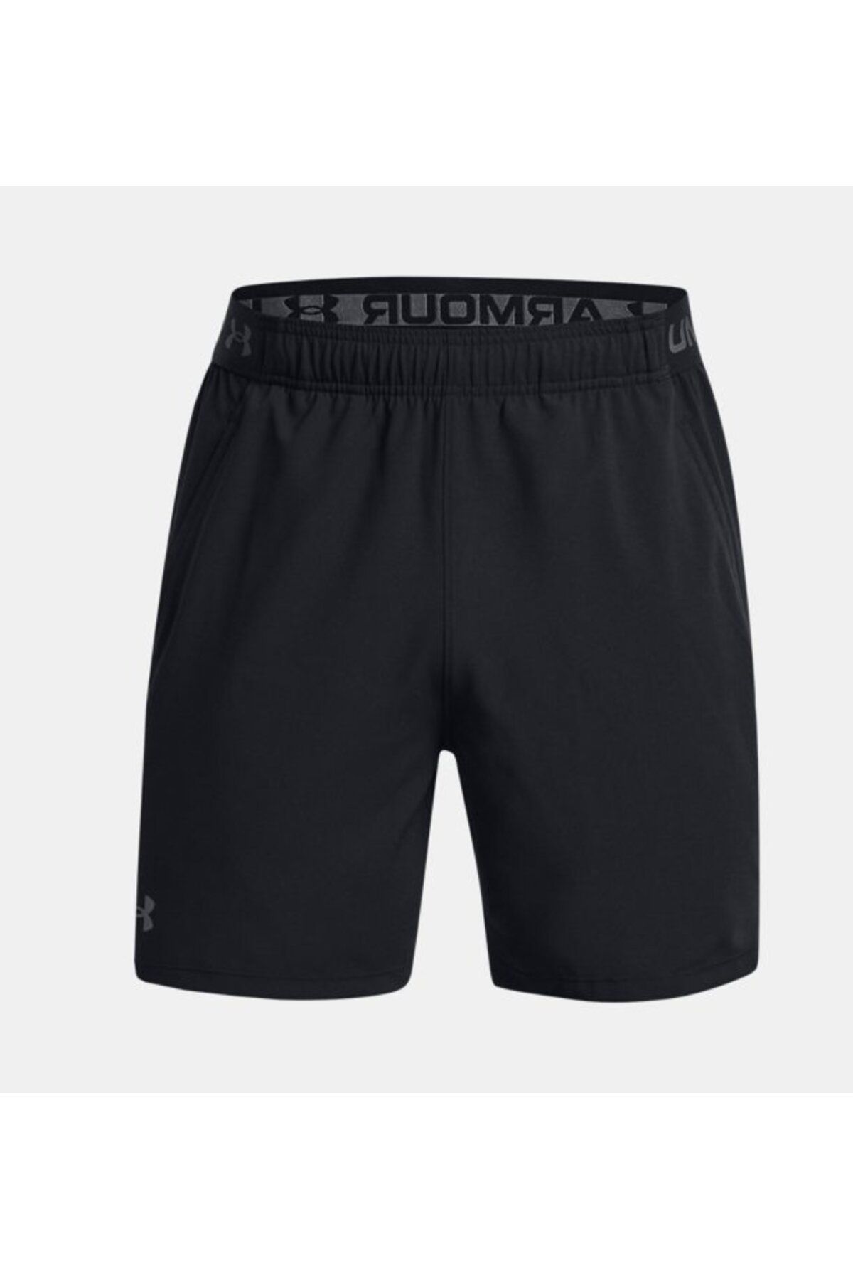 شورت ورزشی مشکی مردانه های گرافیکی بافندگی 6 اینچ Under Armour