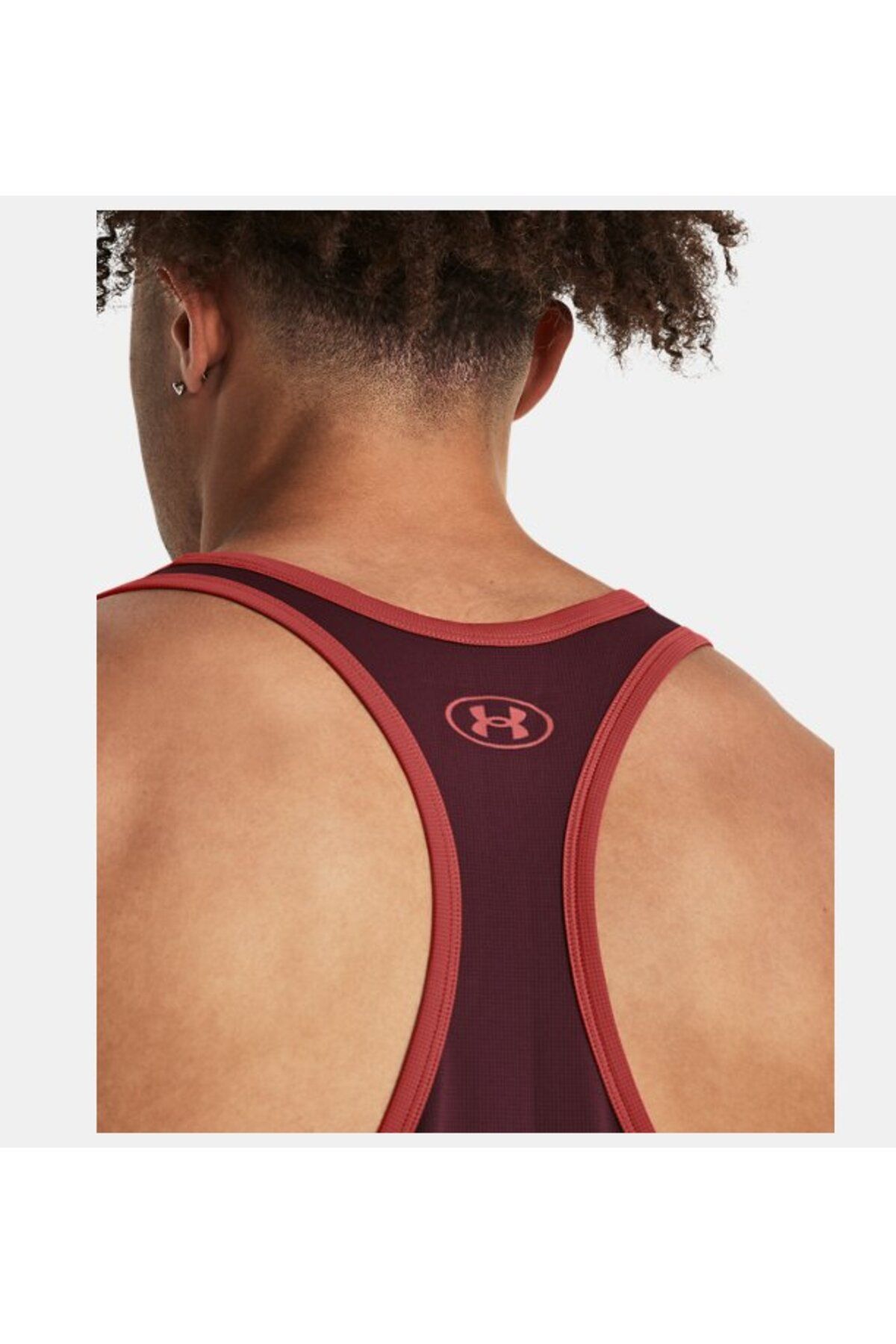 رکابی ورزشی قرمز مردانه ورزشکار Gym Project Rock 1380109 600 Under Armour