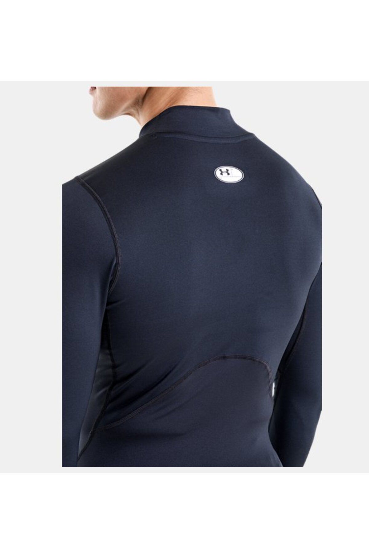 تی شرت ورزشی مشکی مردانه Male Heatgear® زره پوش آستین بلند 1369606 001 Under Armour