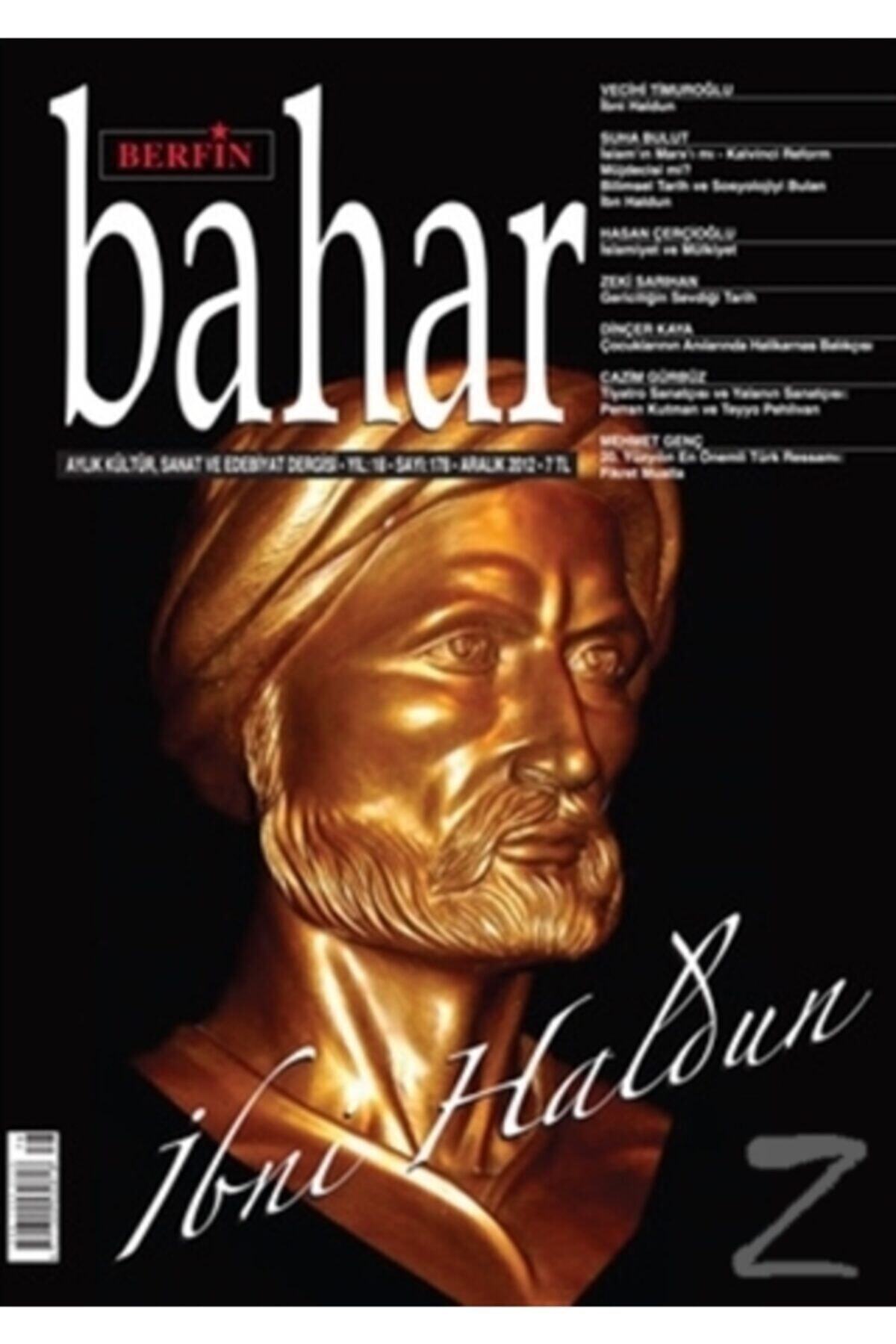 Berfin Bahar Aylık Kültür, Sanat Ve Edebiyat Dergisi 4