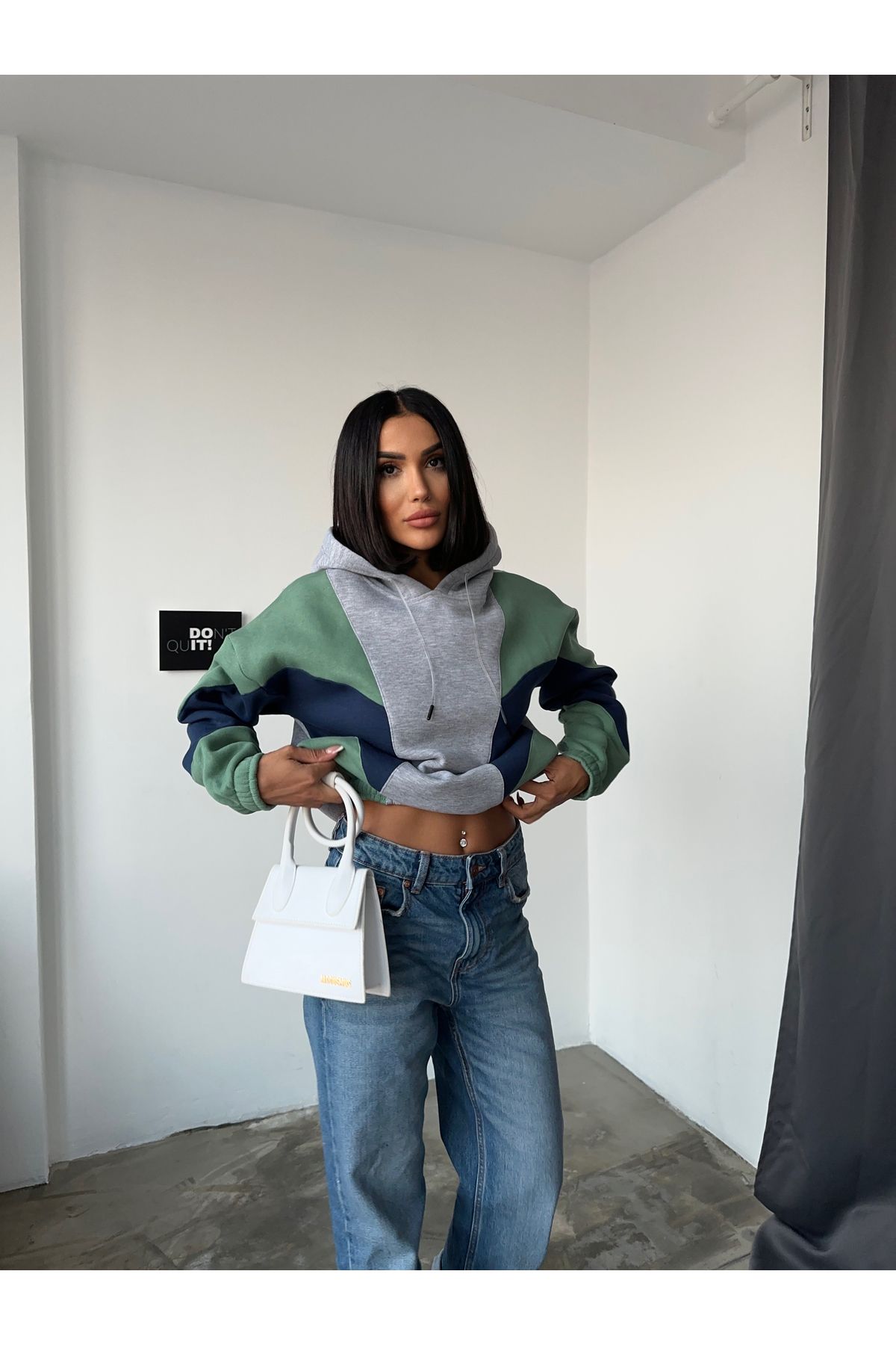 Three color hoodie hotsell