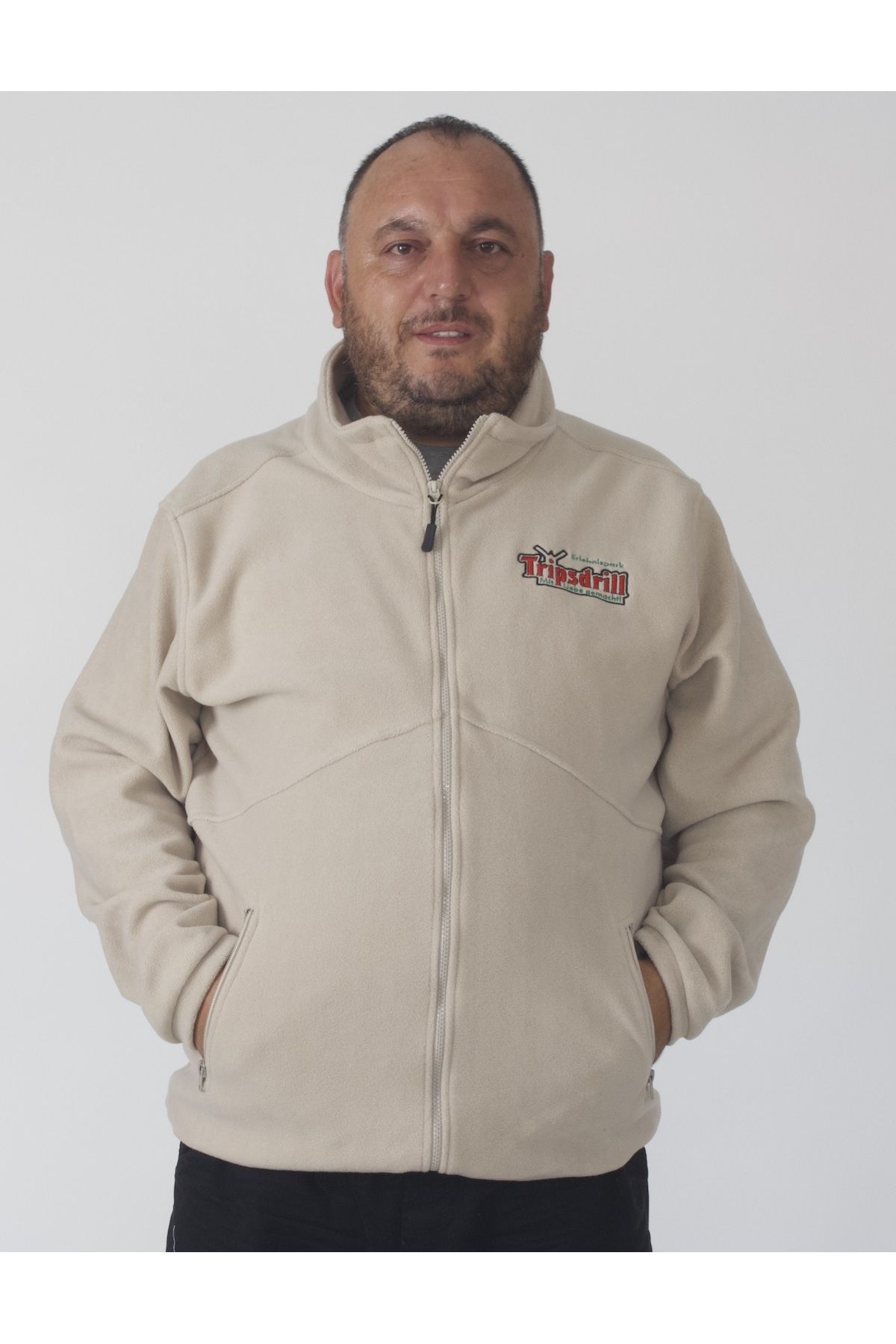 Büyük Beden Polar Sweat Uzun Kol