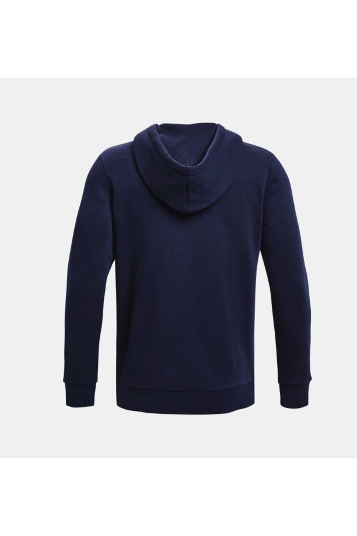 سویشرت ورزشی آبی مردانه پشم گوسفند ضروری در UA Zipper Upper 1373881 410 Under Armour