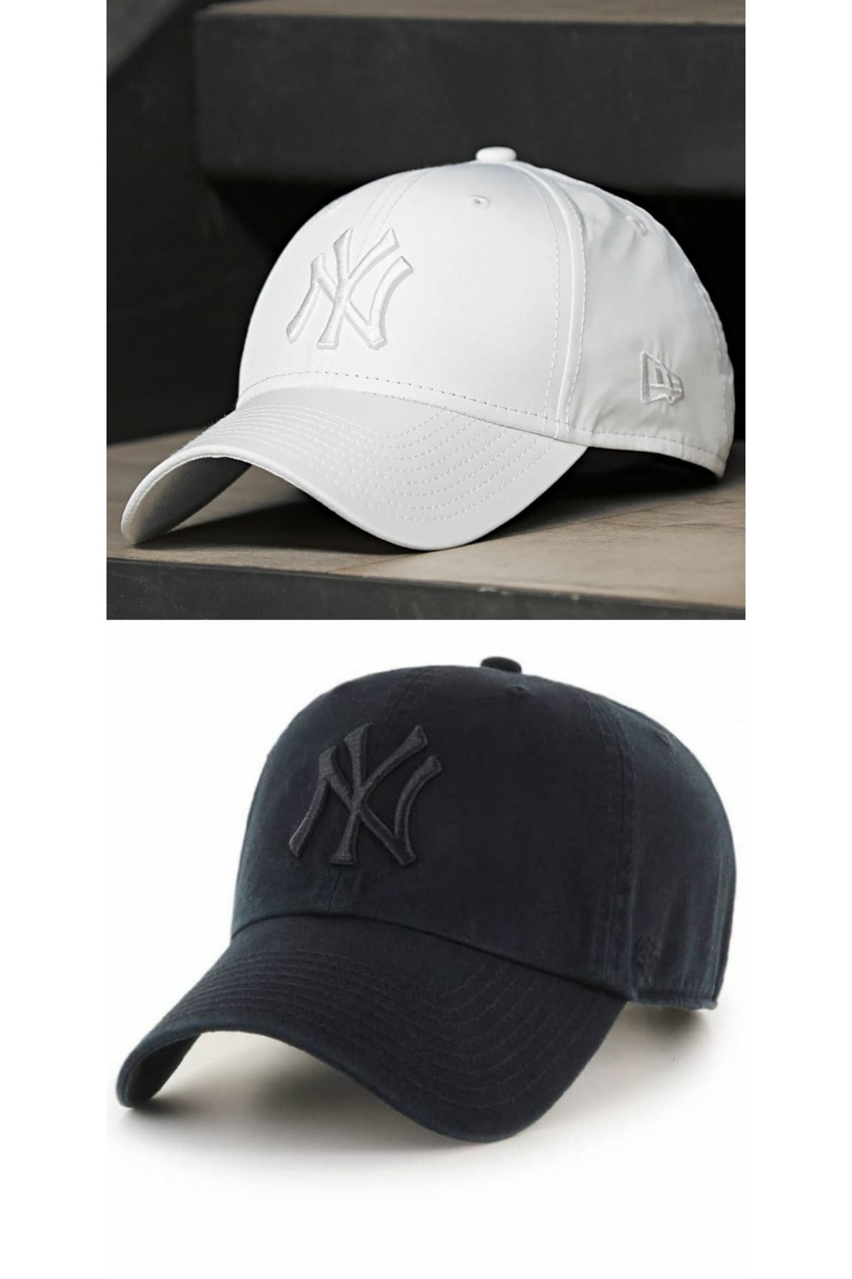 GYES Sports Nylon Hat Unisex Set of 2 Adjustable with Velcro on