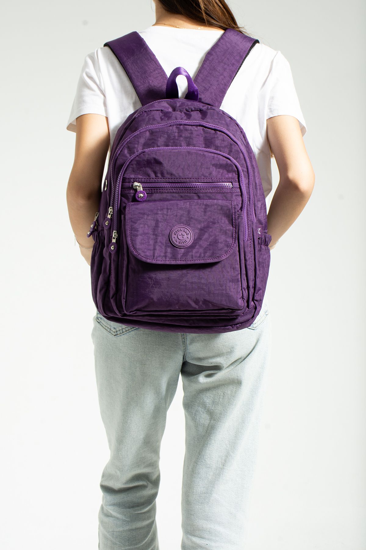 Fiyaka Mega 2005 Rucsac Școala Unisex Student Călătorie Zilnică Vacanță Sport Drumeie Călătorie Campare Zilnic Unisex - One Size