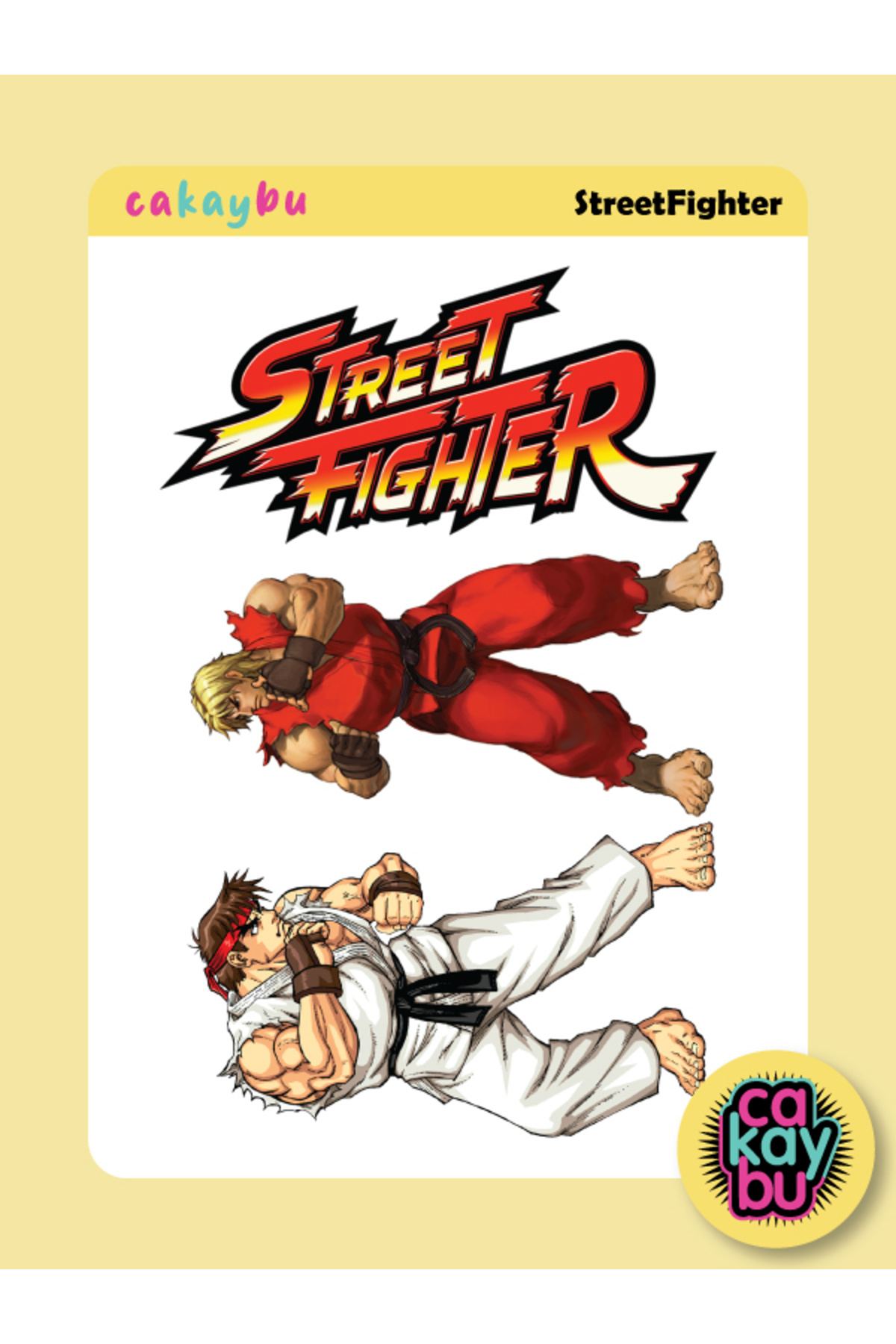レイアウト用品 2519.1350.1502.2097.2115.2162.2355.2467 ca kay bu Street Fighter Sticker - Fiyatı, Yorumları