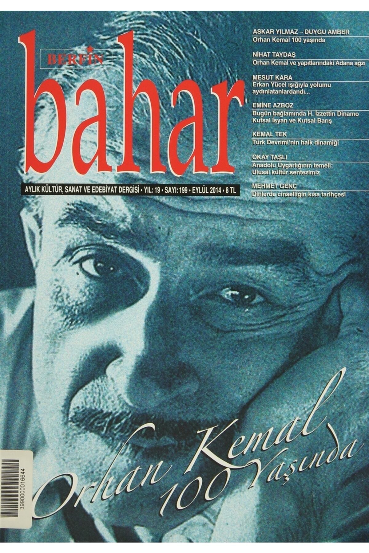 Berfin Bahar Aylık Kültür, Sanat Ve Edebiyat Dergisi 2