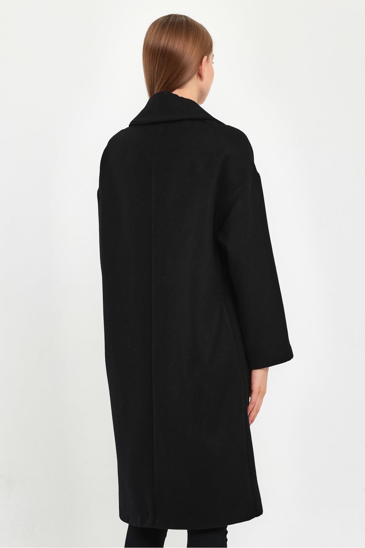 ALEXANDERGARDI  DÜĞMELİ ASTARSIZ YÜNLÜ PALTO - Görsel 6