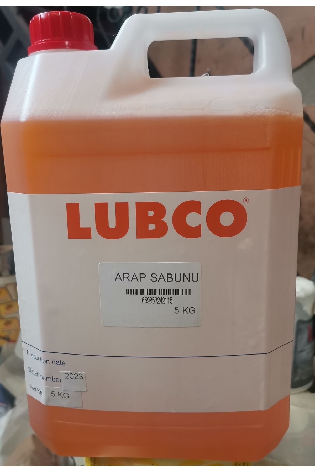 LUBCO Arap Sabunu %100 Bitkisel Parfumlü 5 KG