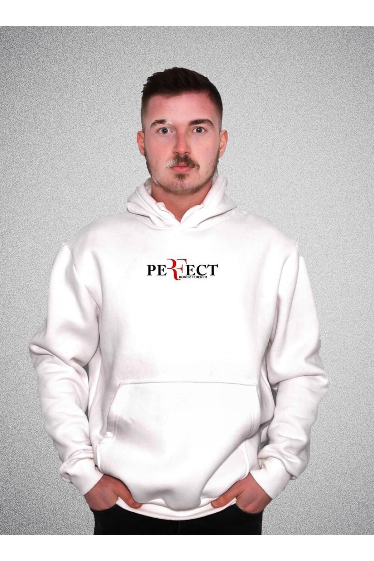 Pisa Art Roger Federer Tennis Cort Perfect Sweatshirt Unisex