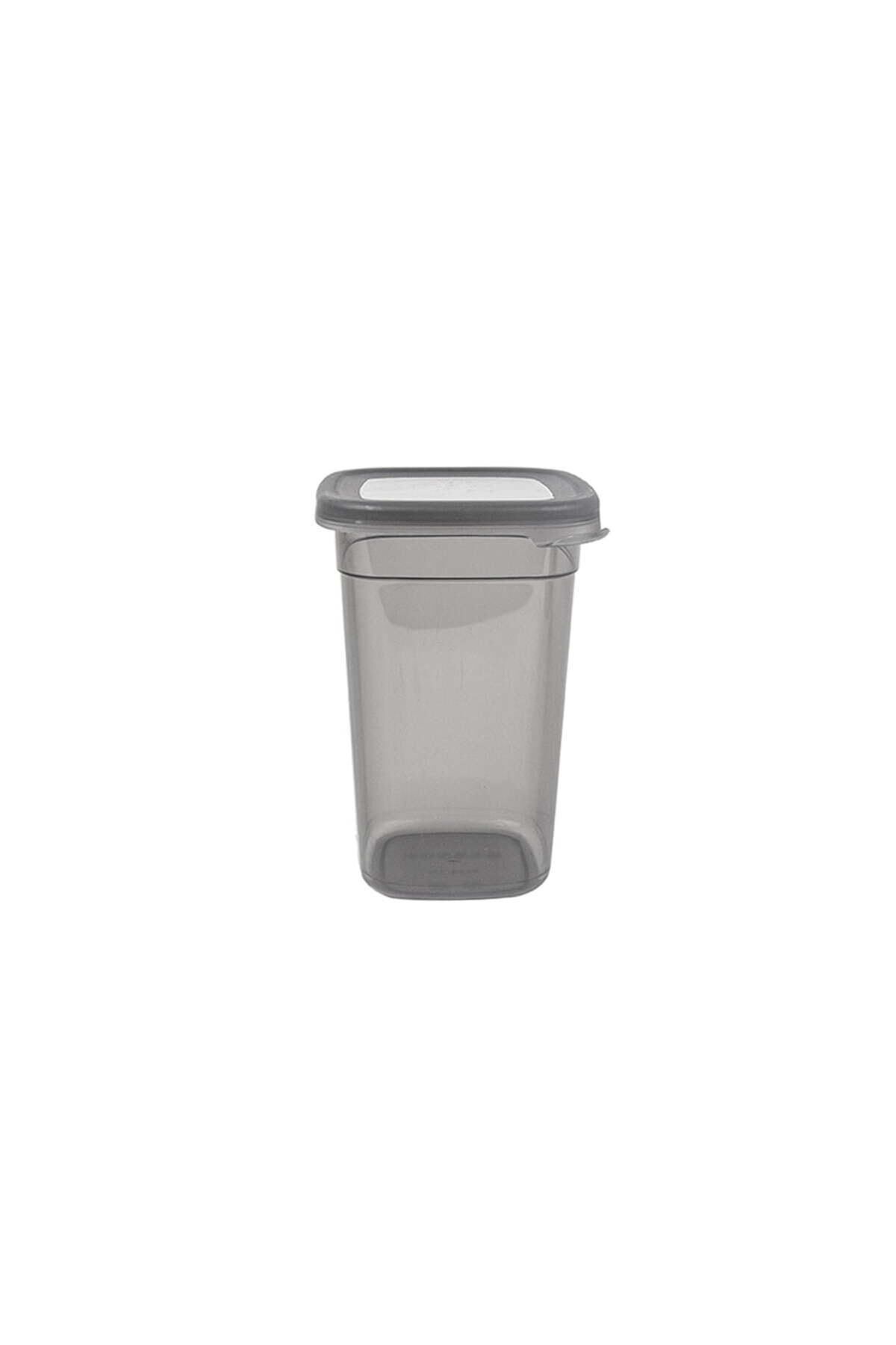 devigo-Stylish New Generation Leak Proof Lid Storage Container 1.1 Lt Rectangular Anthracite 3