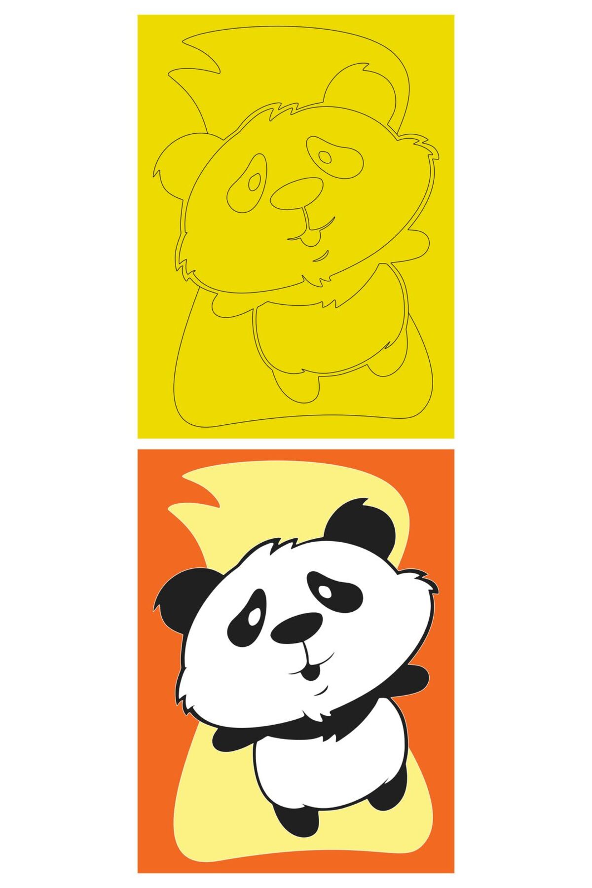 Red Castle Sevimli Hayvanlar, 5 Adet Büyük Boy A4, Kız-Erkek Kum Boyama Kartı Seti-Red Castle KB-RC-052 fotoğrafı 3 (önizleme)