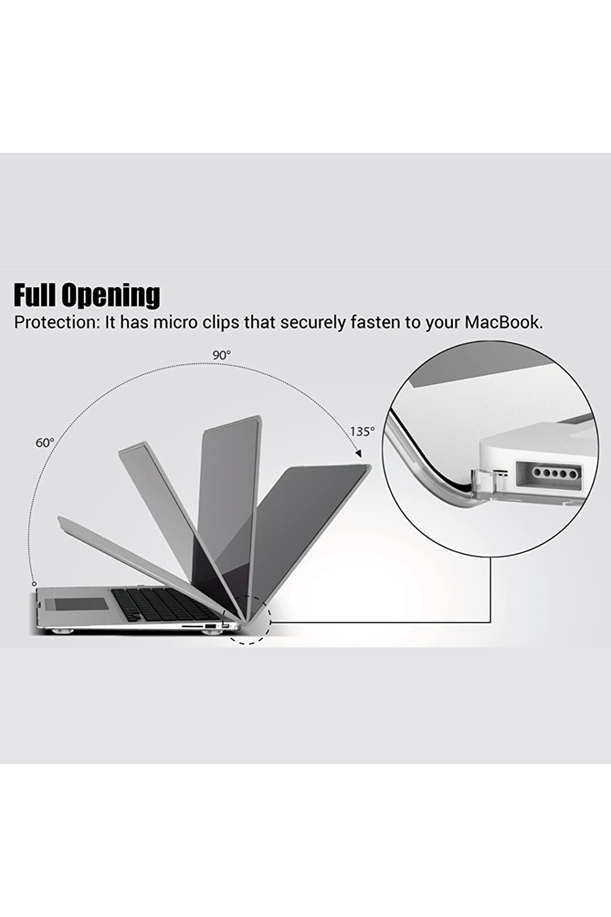 Macbook Air 13 A1466 A1369 2010 2017 Uyumlu Kılıf Kapak Şeffaf Parlak Koruyucu Kılıf 3