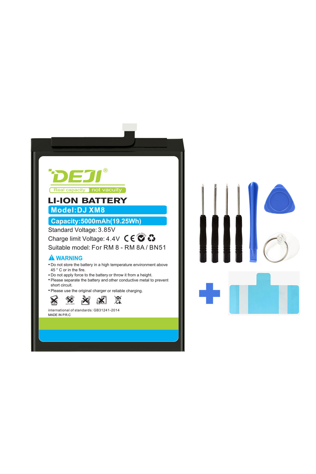 Deji Xiaomi Redmi 8 / Redmi 8a Uyumlu Mucize Batarya /bn51