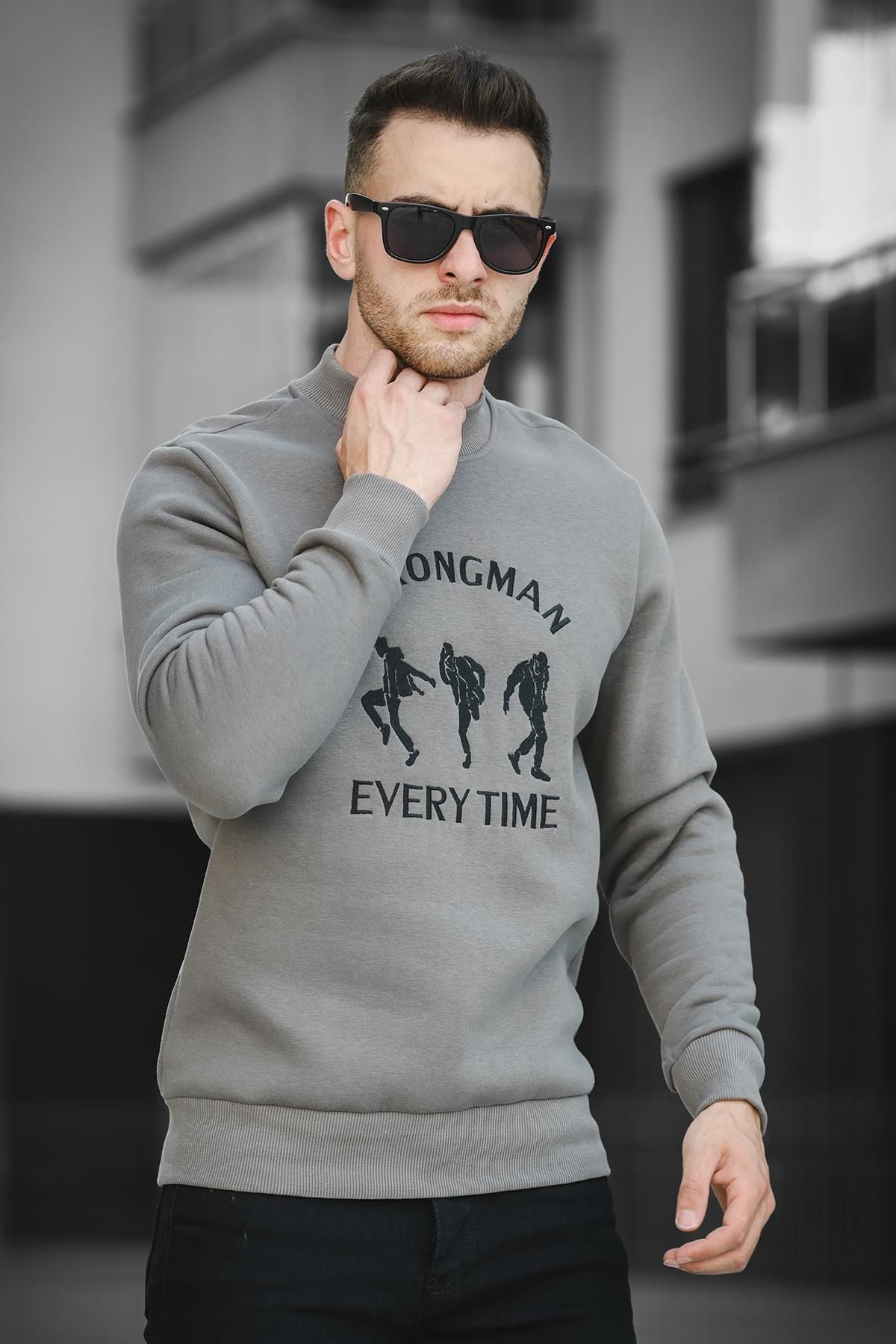 Embroidered turtleneck new arrivals mens