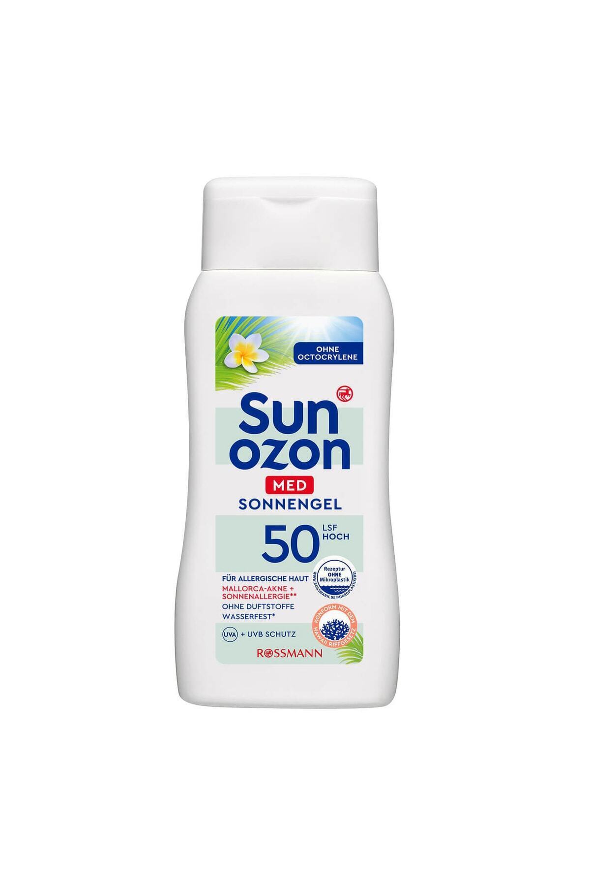 Sunozon Güneş Jeli Spf 50 Hassas Ciltler Için, 200 ml