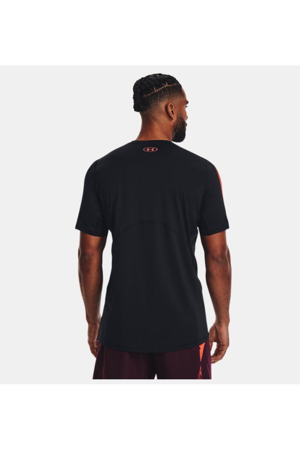 تی شرت مشکی مردانه آستین کوتاه HEATGEAR® 1377160 003 Under Armour