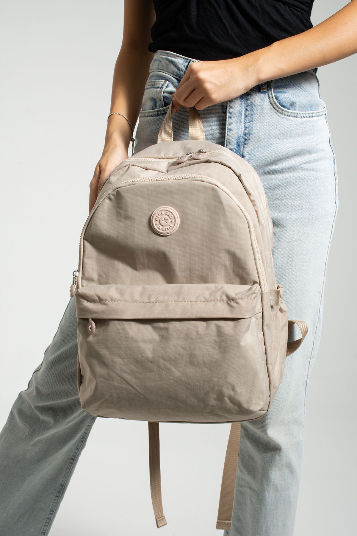 GP GUES POLO-SCHOOL BAG MEGA LARGE SIZE MULTI COMPARTMENT BACKPACK 3