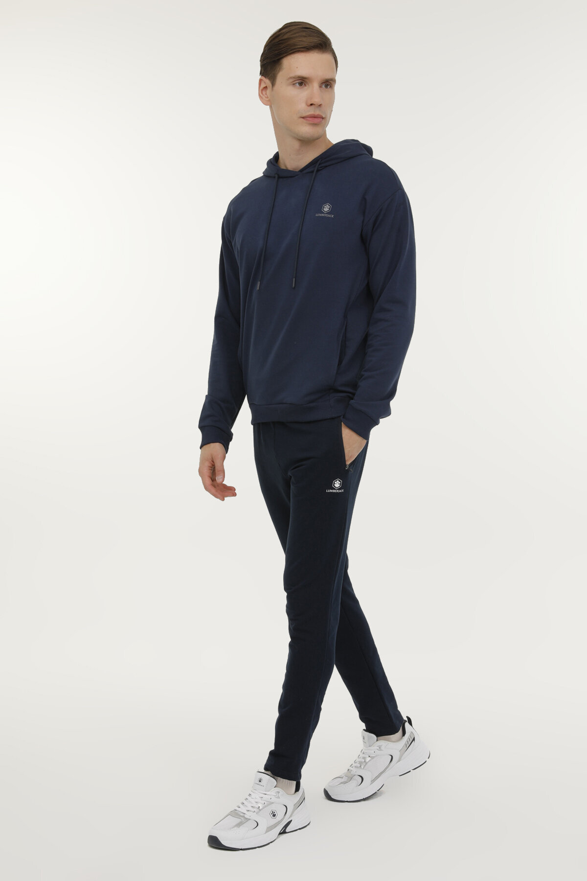 سویشرت مردانه راسته  آستین استاندارد | لامبرجک Lumberjack M-SN73 BASIC HOODIE 2PR - تصویر 3