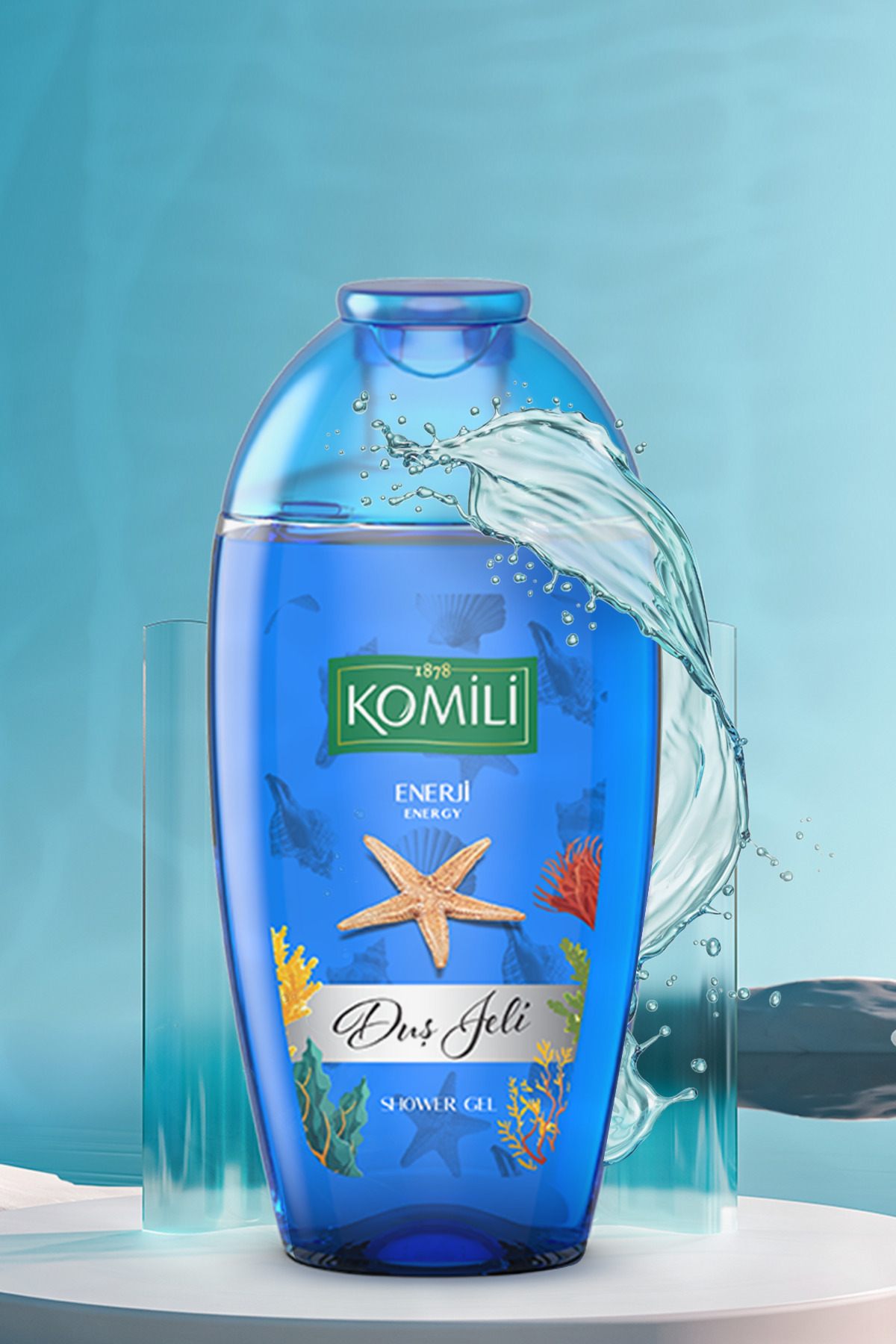 ژل و کرم دوش زنانه – مردانه  Komili | F3100217-006 اورجینال - تصویر 4