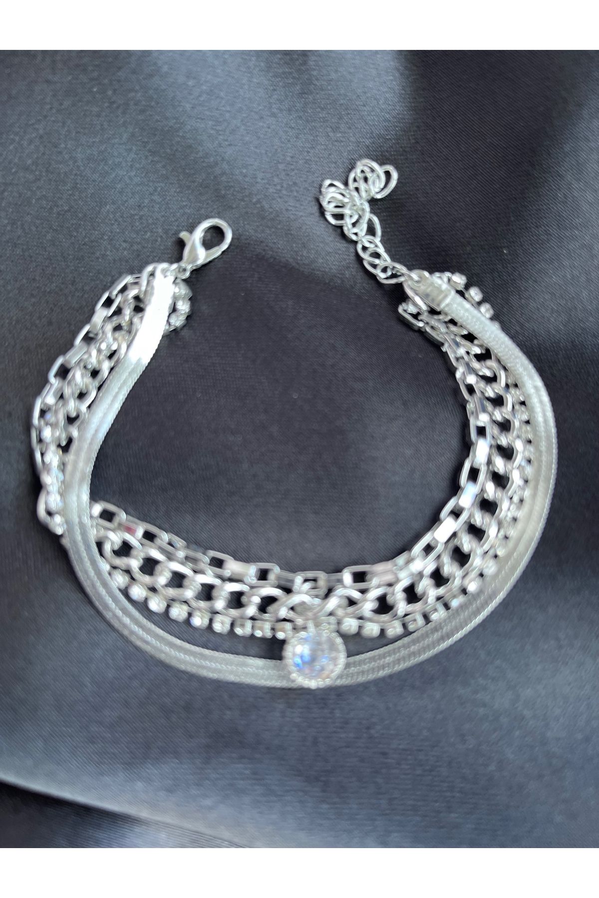 Buy Shree Shobha Collection Silver Bangle Bracelet For Womens Chandi Ka  Kada Chudi at Amazon.in