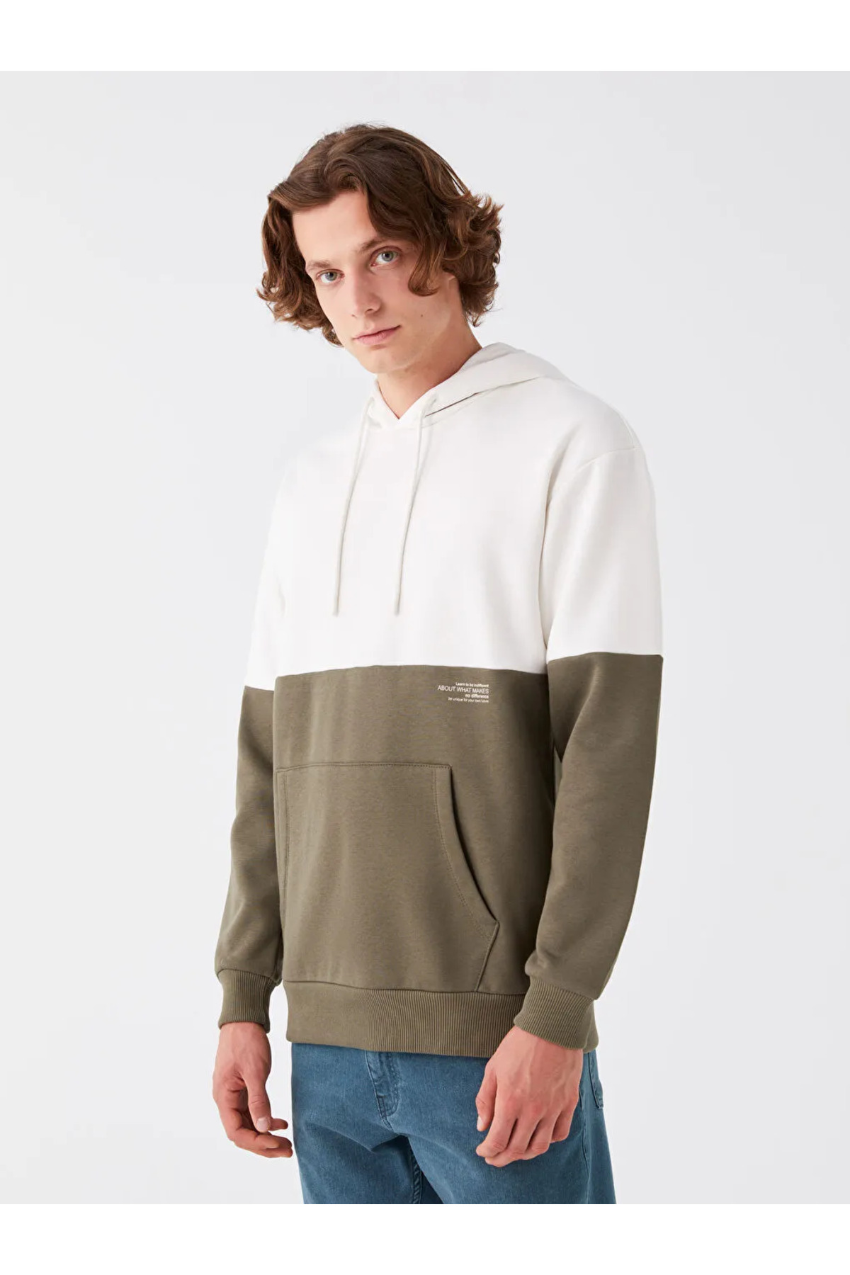 سویشرت ال سی وایکیکی W37068Z8 567