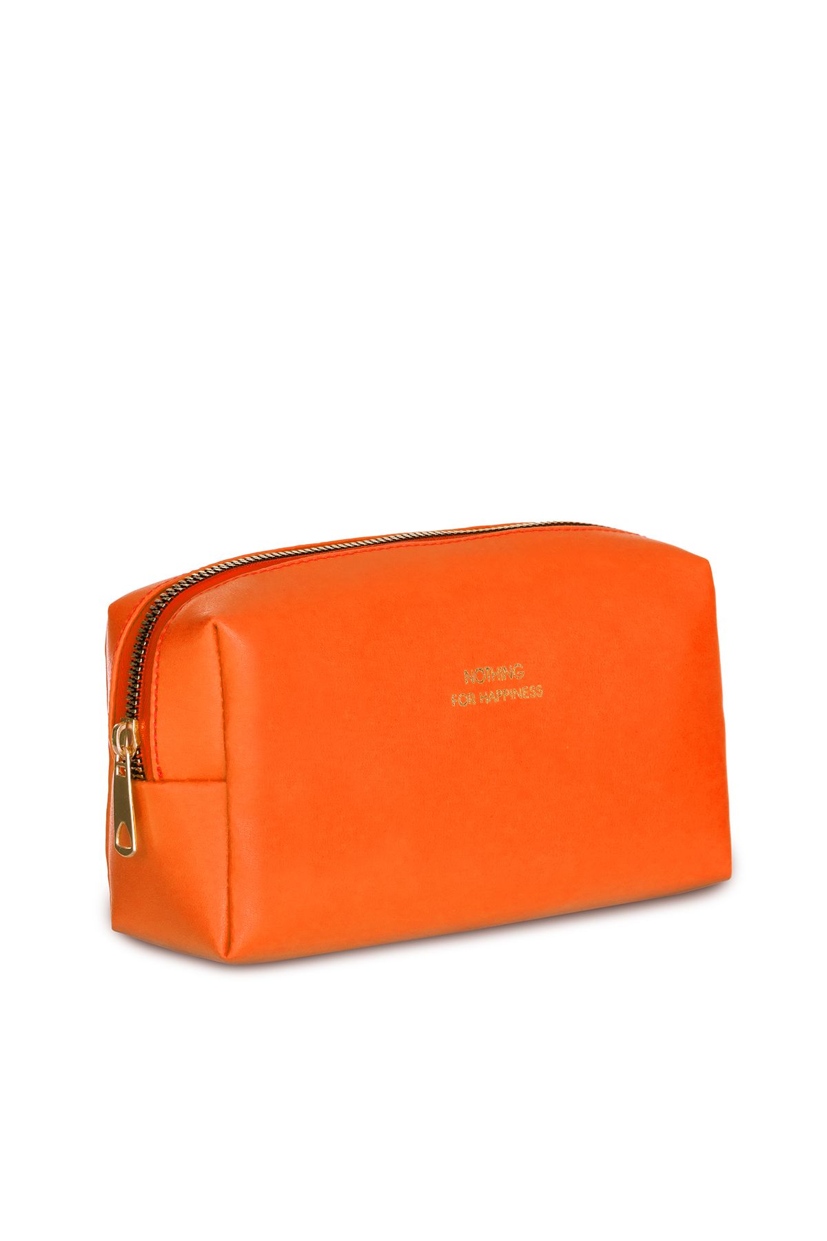 Orange makeup bag cheap
