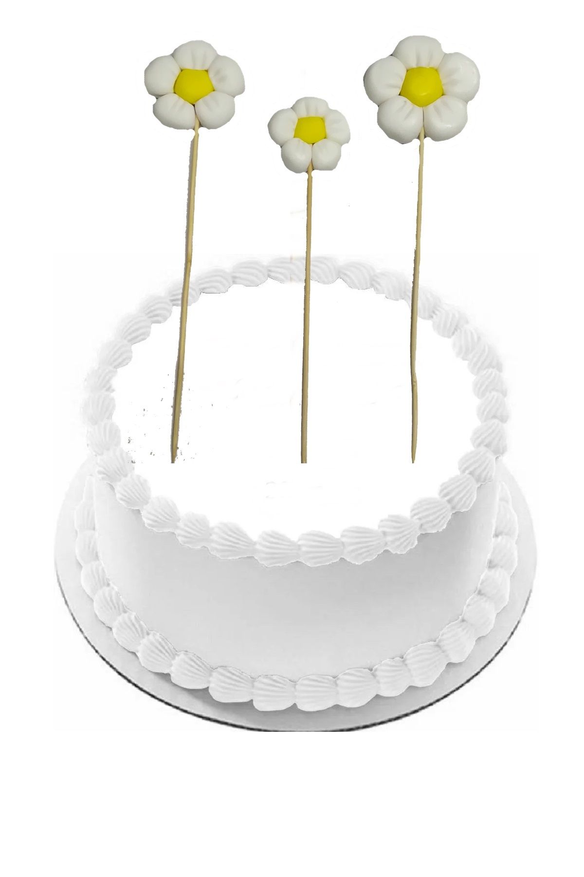 Pasta9 Pasta Tamamlayıcı Süs Çiçek Modeli 2