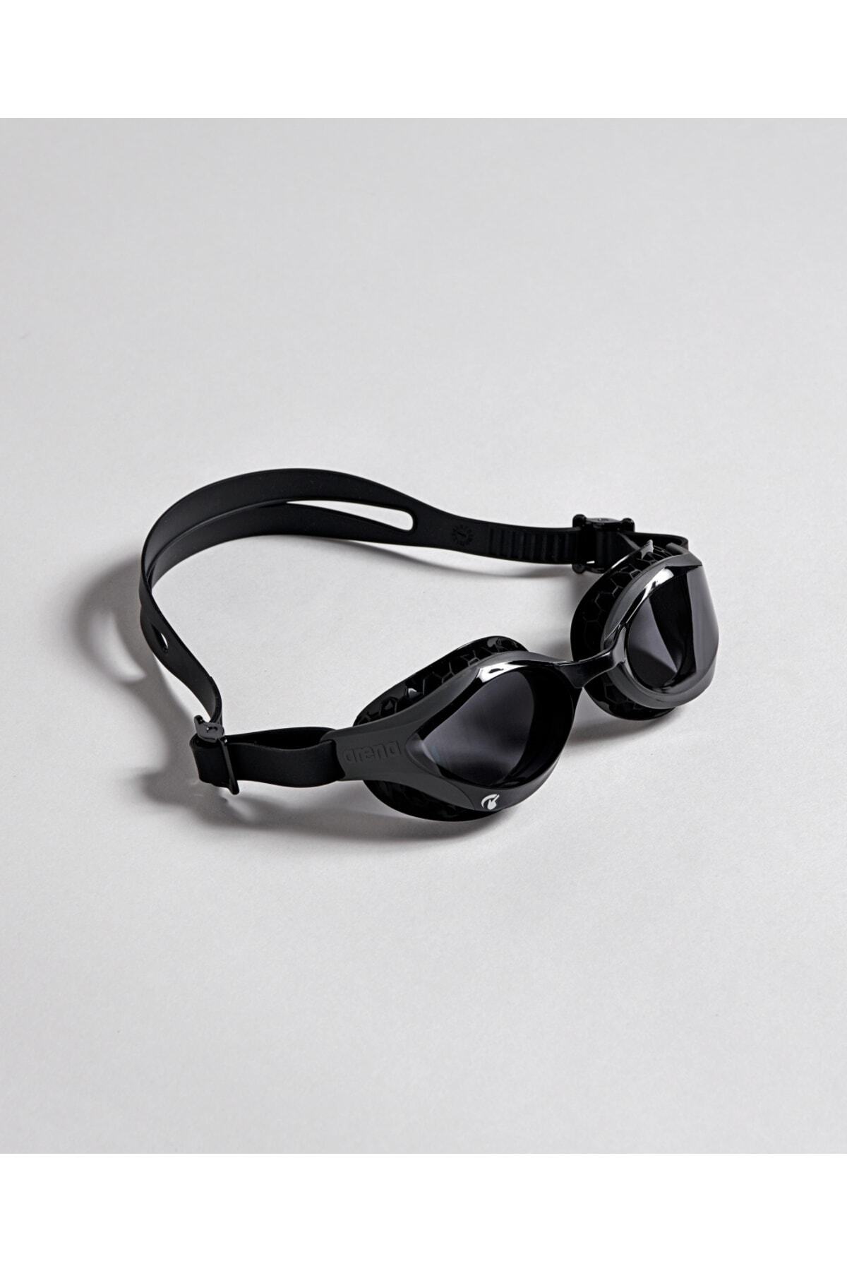 Arena عینک شنای دودی سیاه