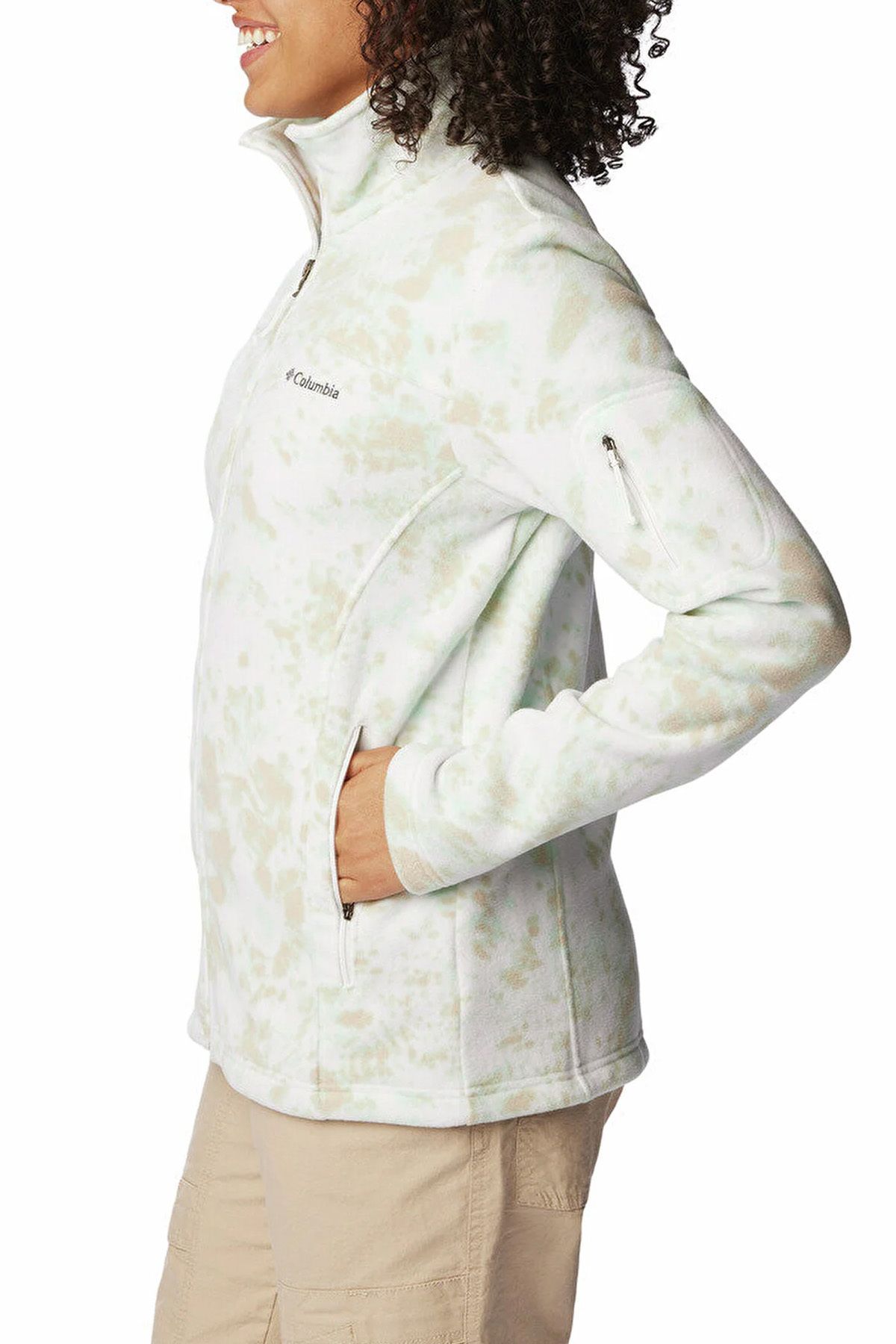 Columbia Softshell Fleece White