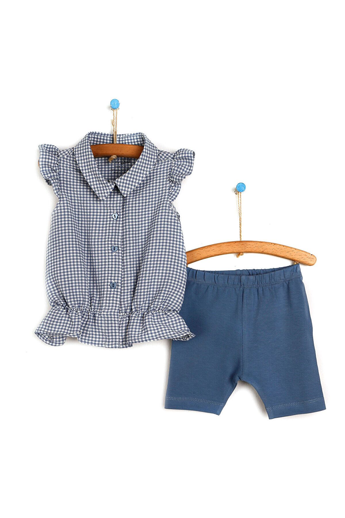 پیراهن شطرنجی دخترانه HelloBaby Basic Baby Girl-Tights Baby Girl ebebek Hello Baby