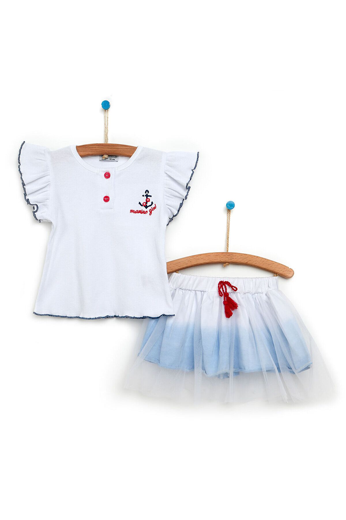 بلوز دخترانه مارینا HelloBaby-Skirt Baby Girl ebebek Hello Baby