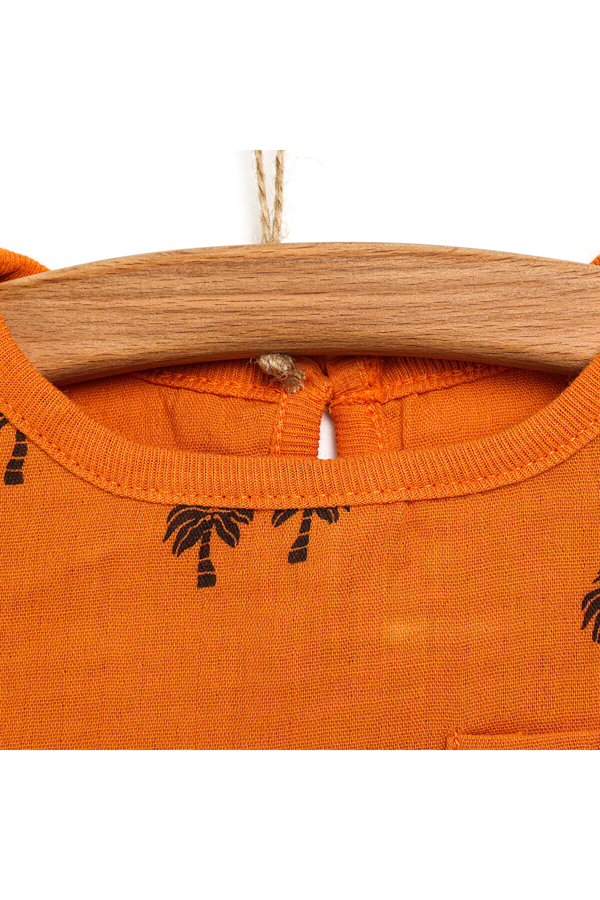 ست نوزادی پسرانه نارنجی ebebek Hello Baby | 23YHLBETKM022 اورجینال - تصویر 3