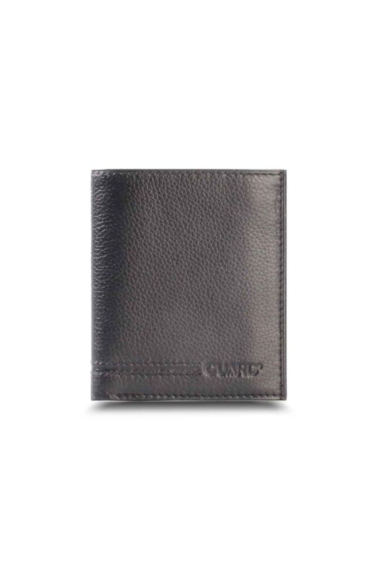 GUARD Black Leather Men s Wallet with Coin Slot Trendyol