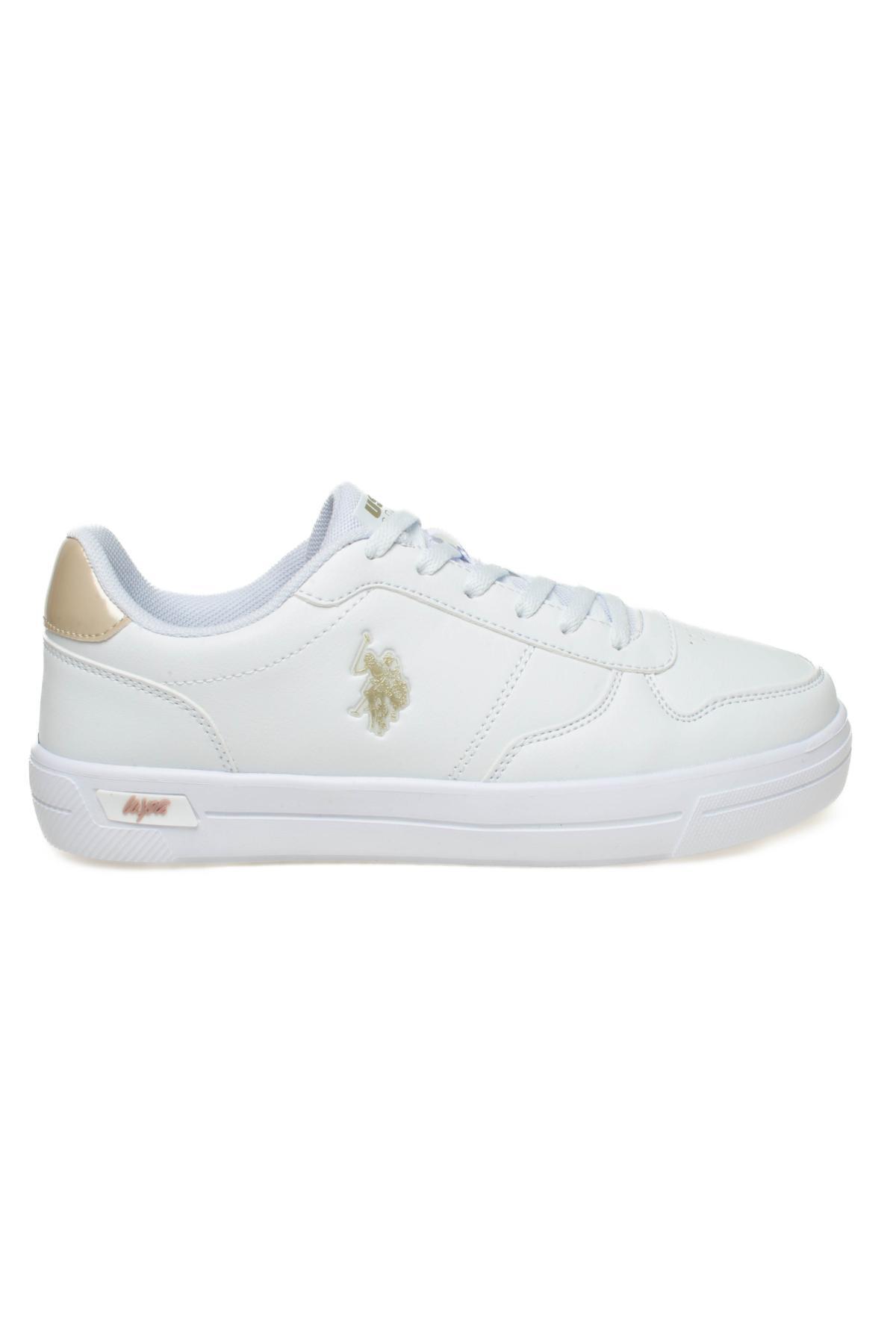 کفش U.S. Polo Assn. یو اس پولو ورزشی زنانه سفید کفش U.spolo Elli?s اورجینال - تصویر 2