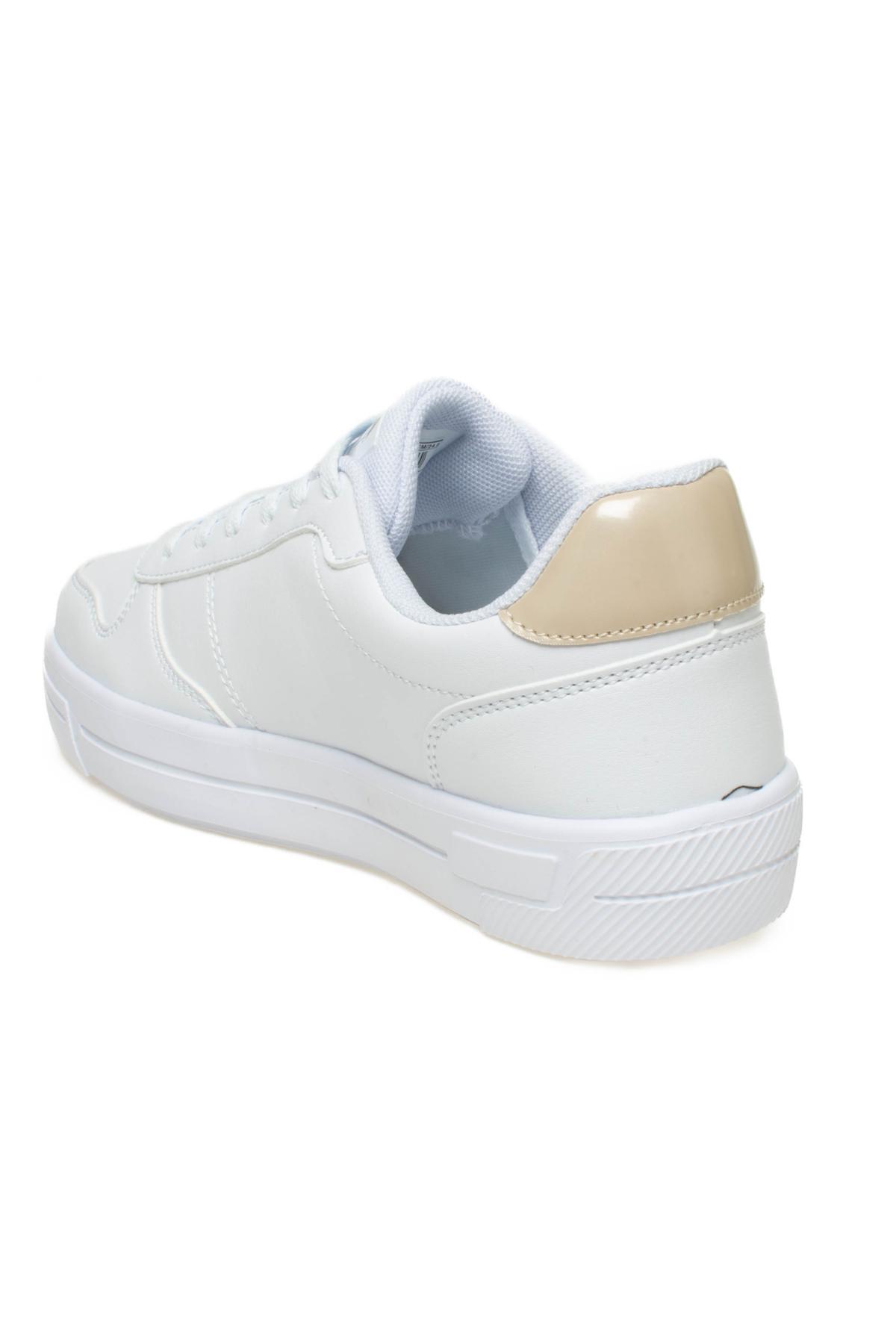 کفش U.S. Polo Assn. یو اس پولو ورزشی زنانه سفید کفش U.spolo Elli?s اورجینال - تصویر 4