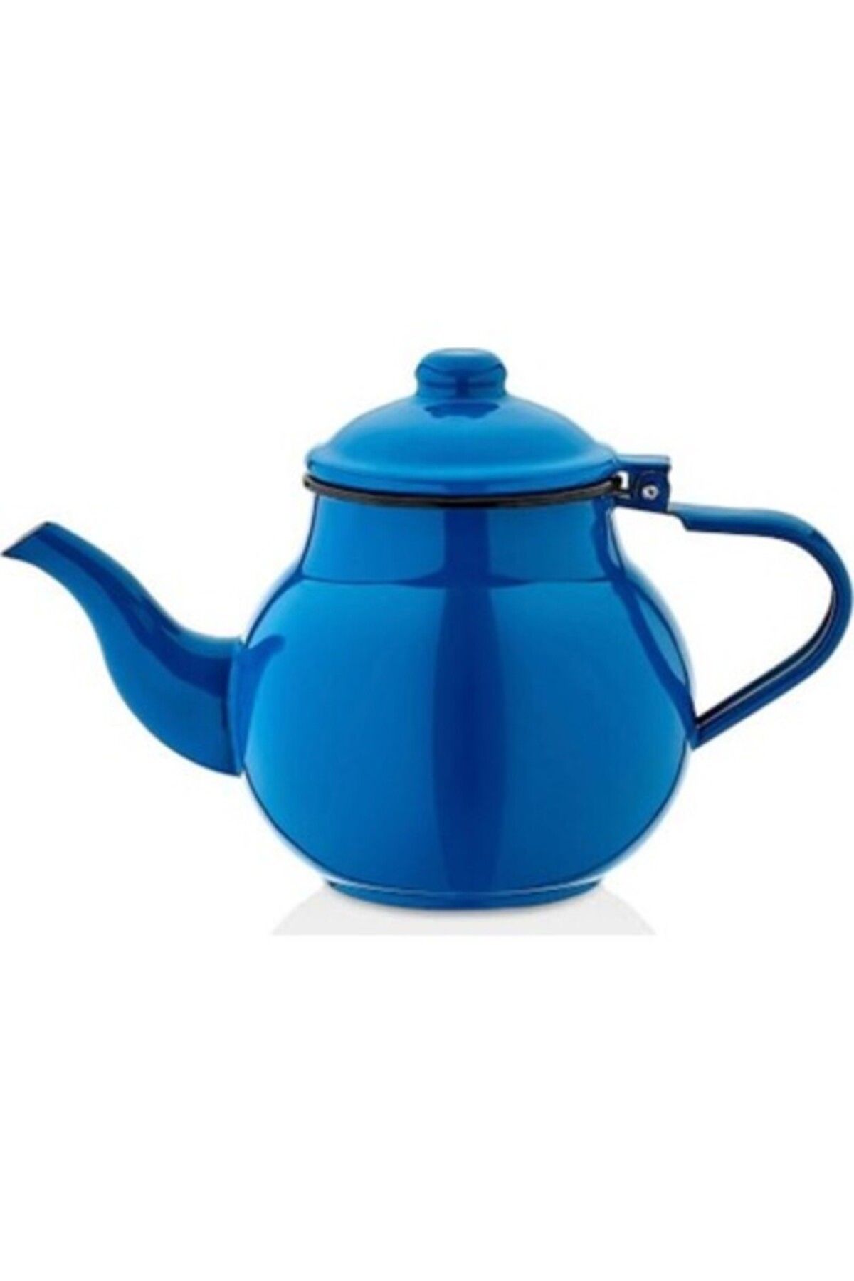 Ebru Metal-Tribal Size Enamel Teapot Set 2.5/4.2 Lt 2