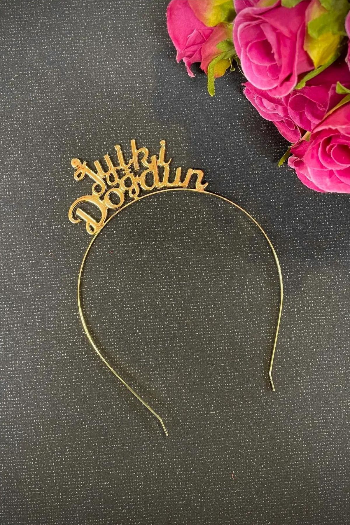 Happy birthday on sale tiara headband