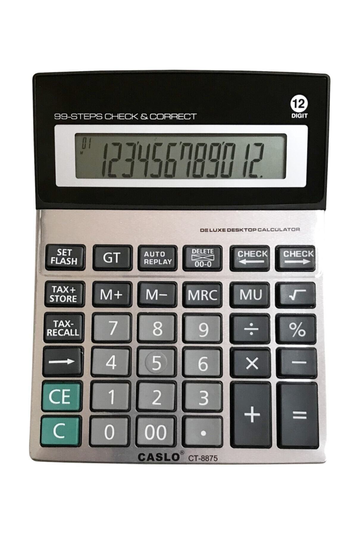 Caslo Ct-8875 12 Haneli Hesap Makinesi