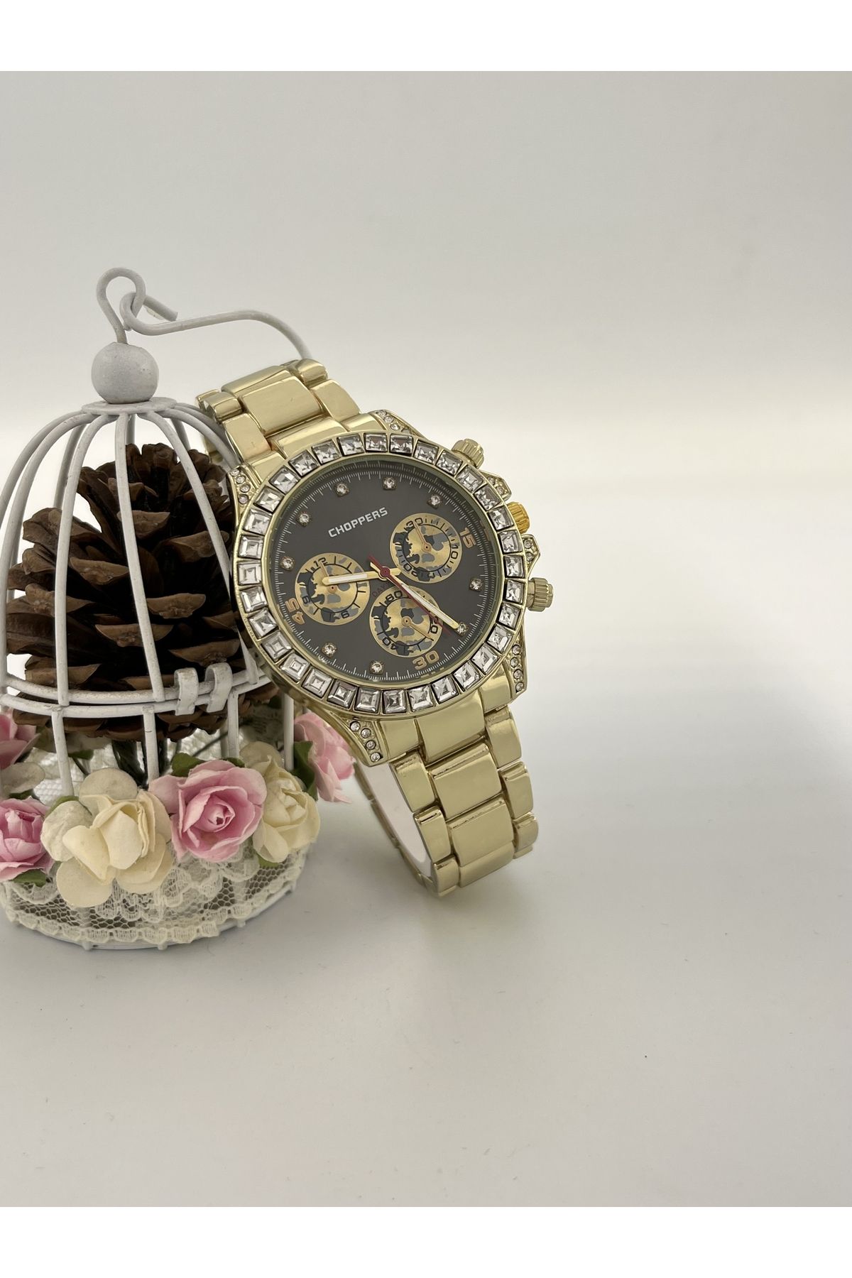 Choppers-Jewelled sports clock 2