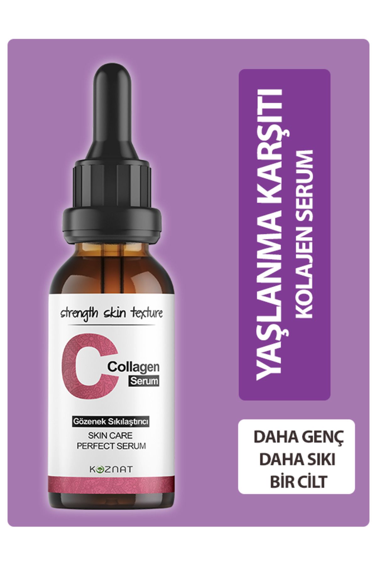 Koznat Yaşlanma Karşıtı Kolajen Serum 10 ml