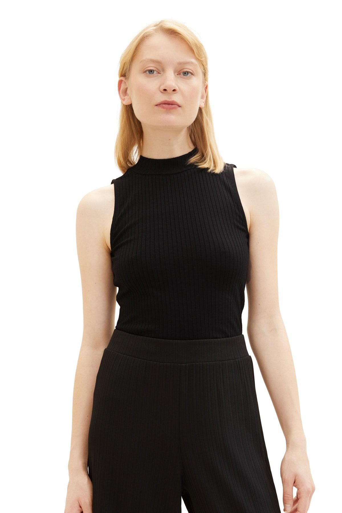 Tom Tailor-T-Shirts Damen / Mädchen tiefschwarz 4