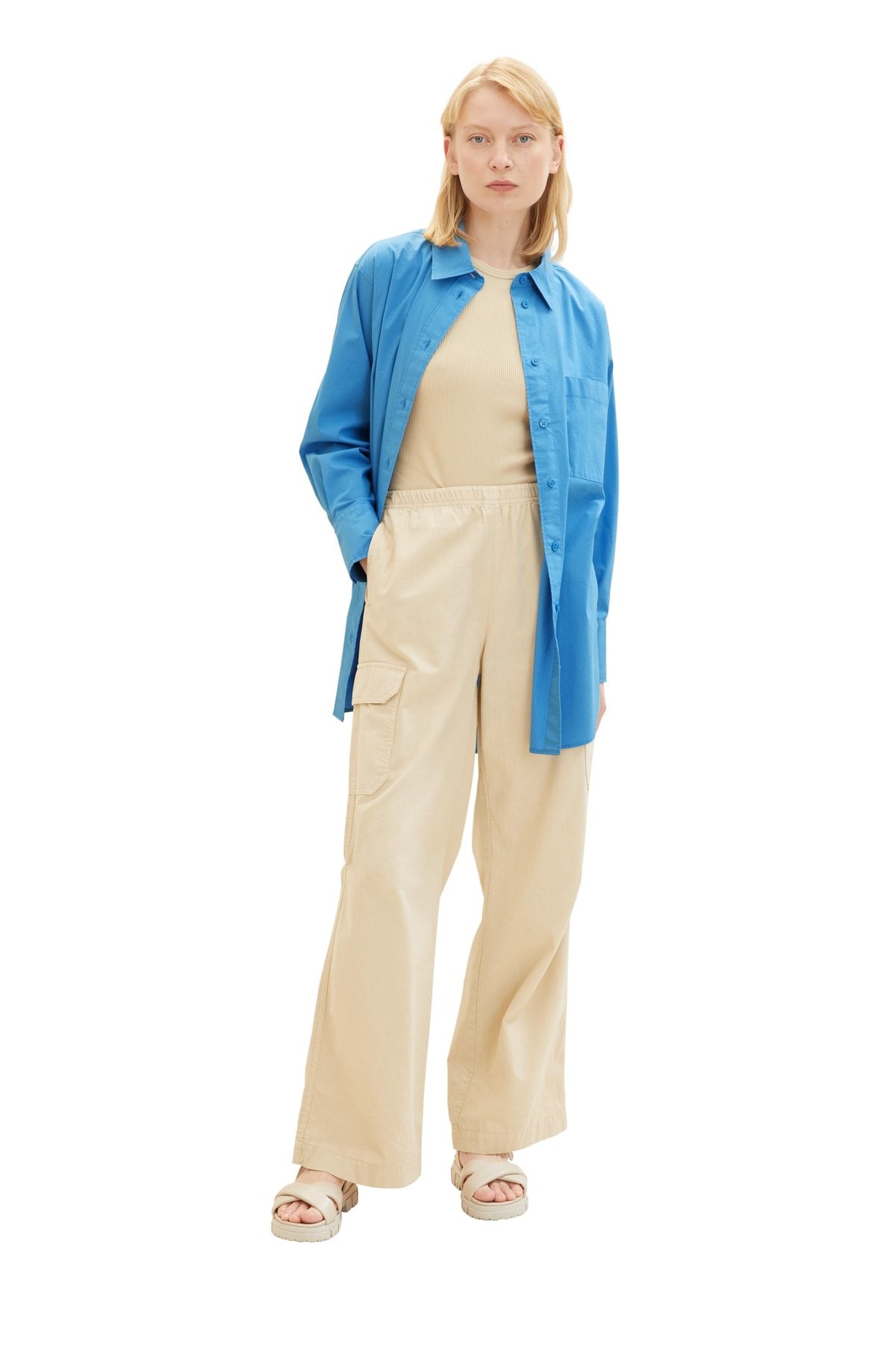 Tom Tailor Denim-Shirt Damen / Mädchen Wassersport blau 4