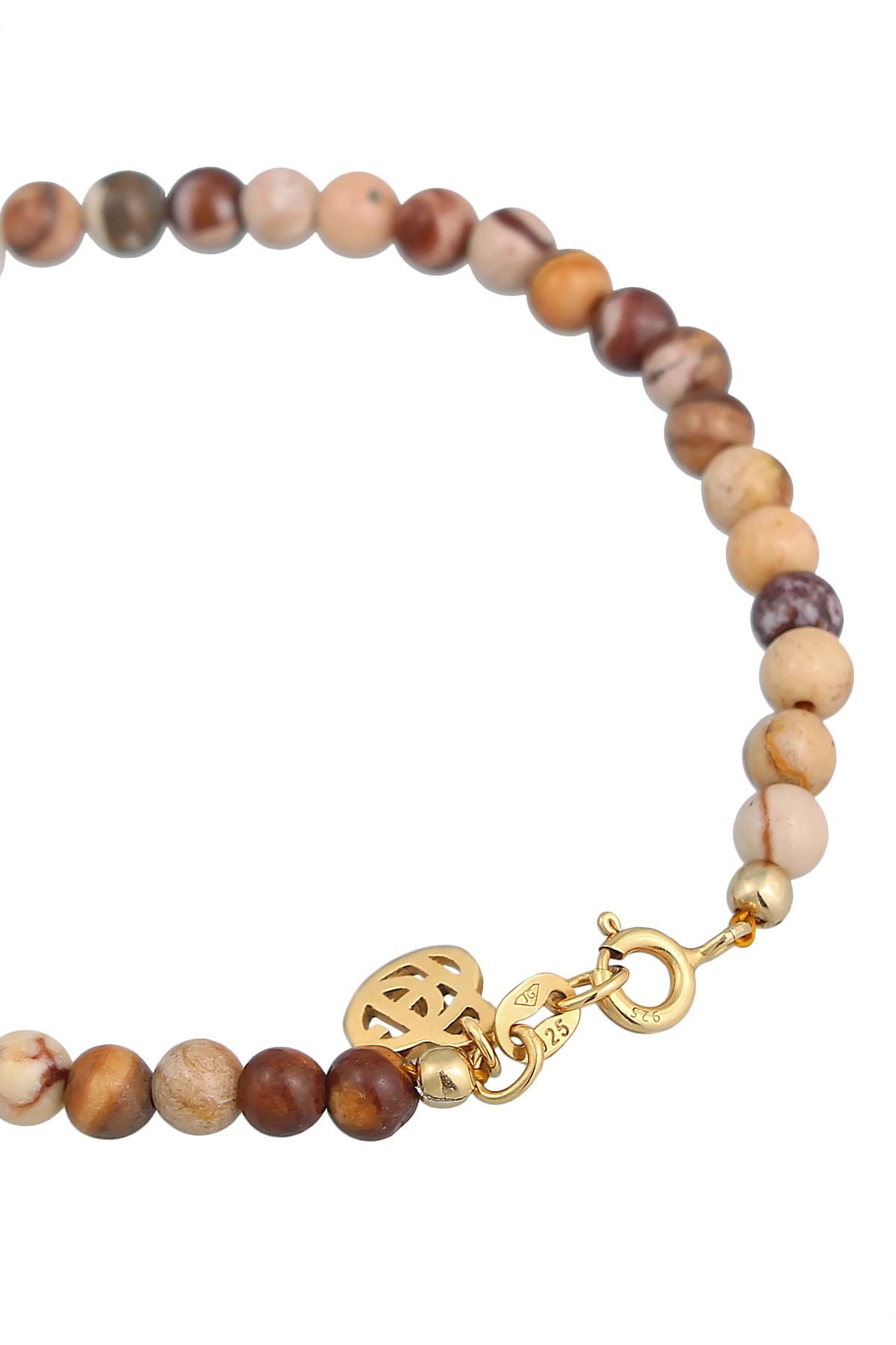 HAZE & GLORY-Armband aus 925er Silber – Zebra-Jaspis und Perlen-Sußwasserperlen 3