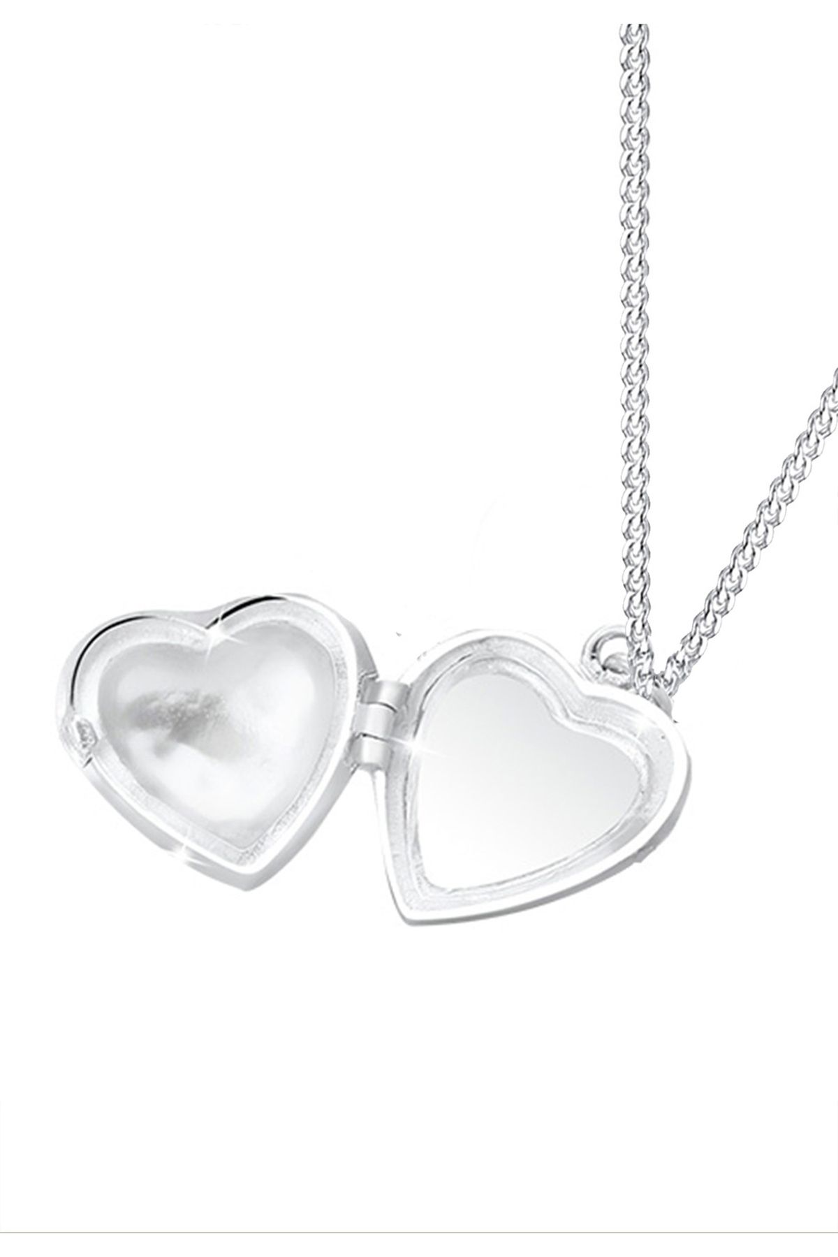 ELLI-Halskette Herz Medaillon Ornament 925 Sterling Silber 5