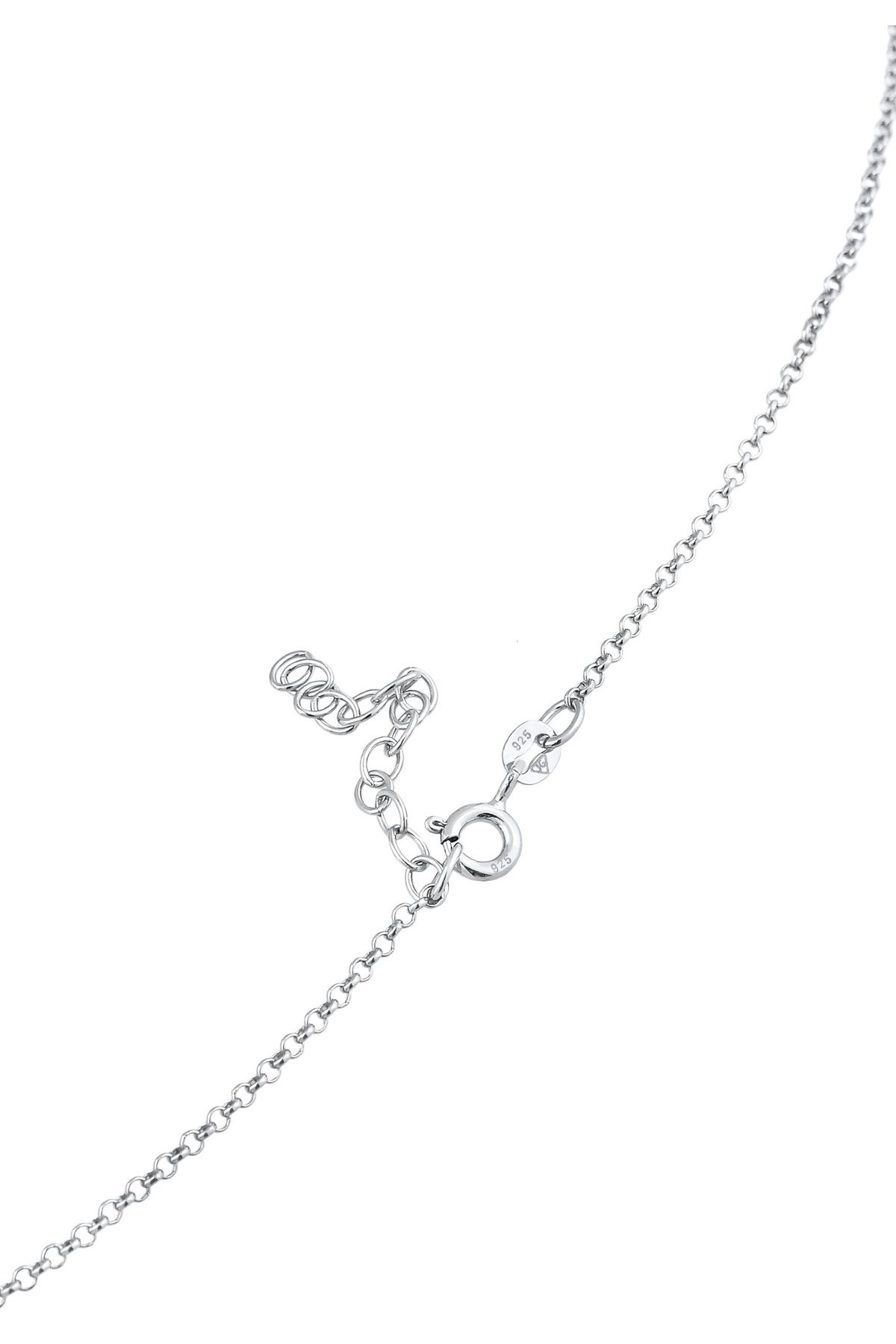 ELLI-Halskette Choker Solitär Zirkonia Funkeln 925 Silber 4