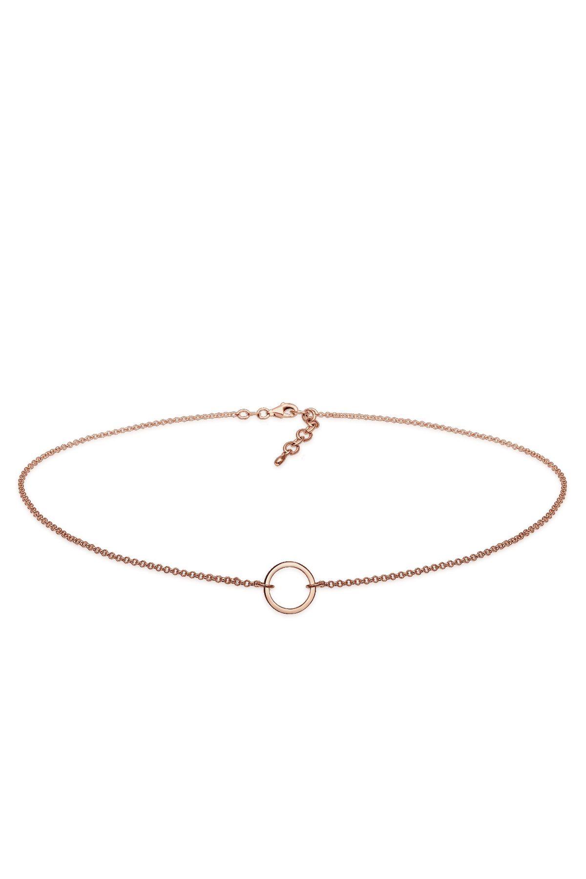 ELLI-Halskette Damen Choker Kreis Trend Geo aus 925 Sterling Silber 1