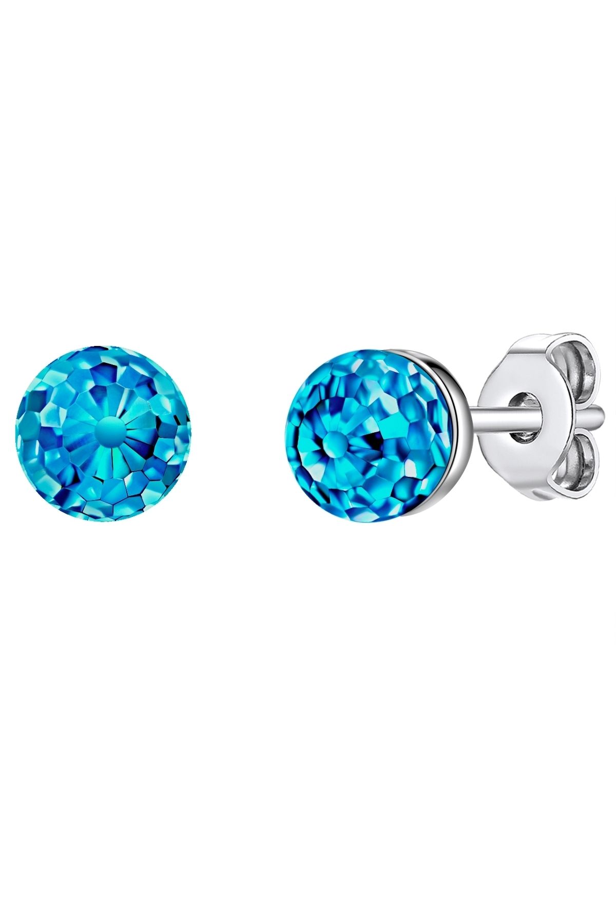 Rafaela Donata-Swarovski® Kristalleri ile Ohrstecker Swarovski® Kristalleri ile Sterling Silber Verziert 1